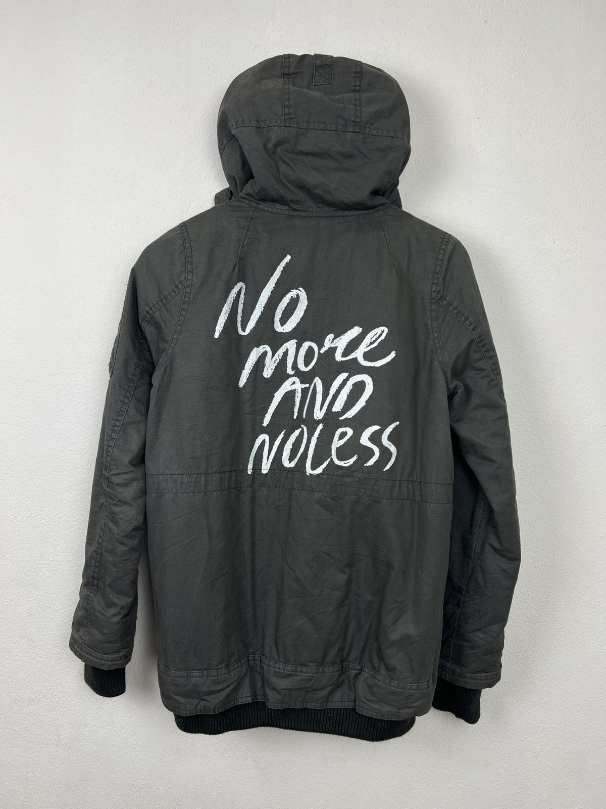 Japanese Brand Rodeo Crowns "Militia" 2-in-1 Bomber Hoodie Jacket Size S / US 4 / IT 40 - 2 Thumbnail