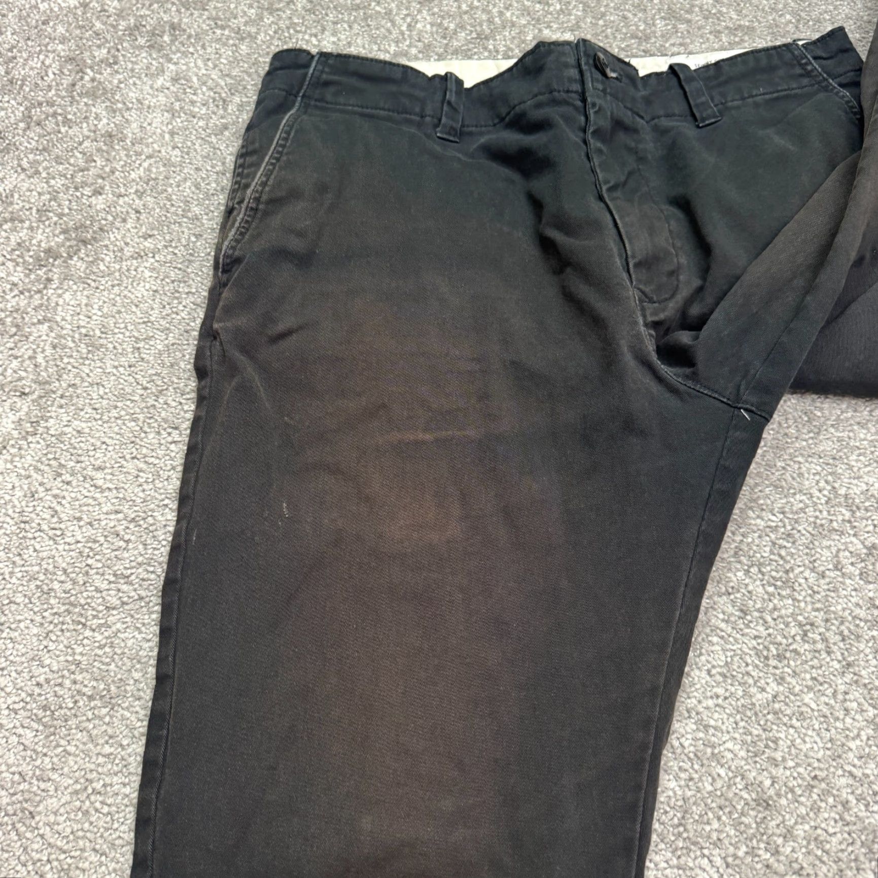 Urban Outfitters Urban Outfitters Chino Pants Mens 31x32 Brown Cotton Casual Streetwear Size US 31 - 6 Thumbnail