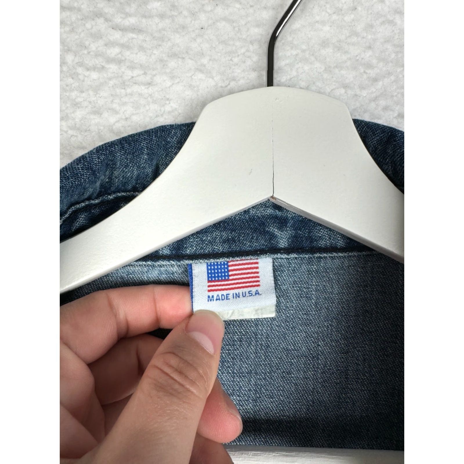 J Brand VINTAGE Pointer Brand Denim Jacket Mens XL Local 512 Embroidered Blue Cotton Chest 50 In Regular Jacket Outdoor Mens Size US XL / EU 56 / 4 - 5 Thumbnail