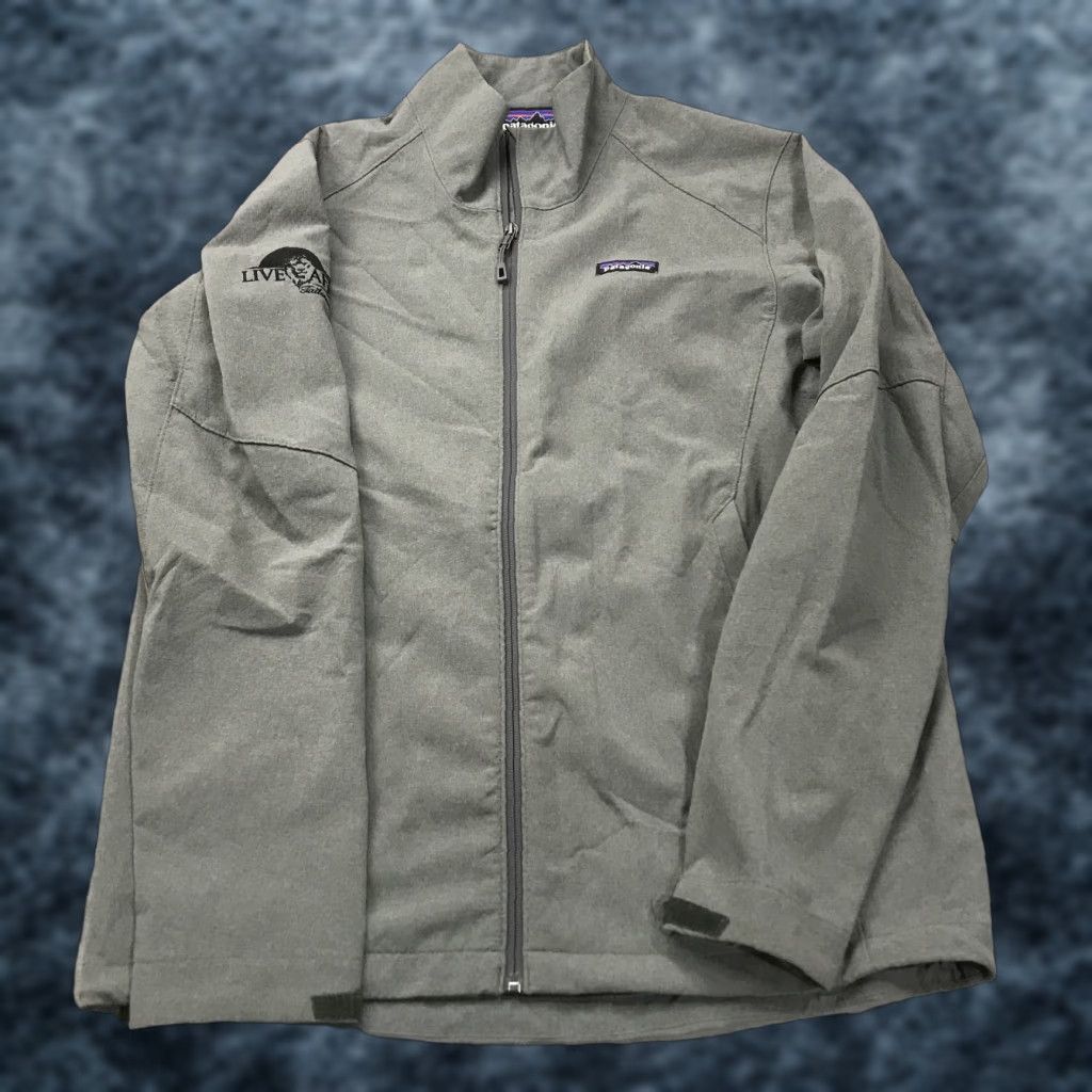 Patagonia Patagonia Jacket Mens Medium Gray Adze Full Zip Safari Outdoor Logo Classic Size US M / EU 48-50 / 2 - 1 Thumbnail