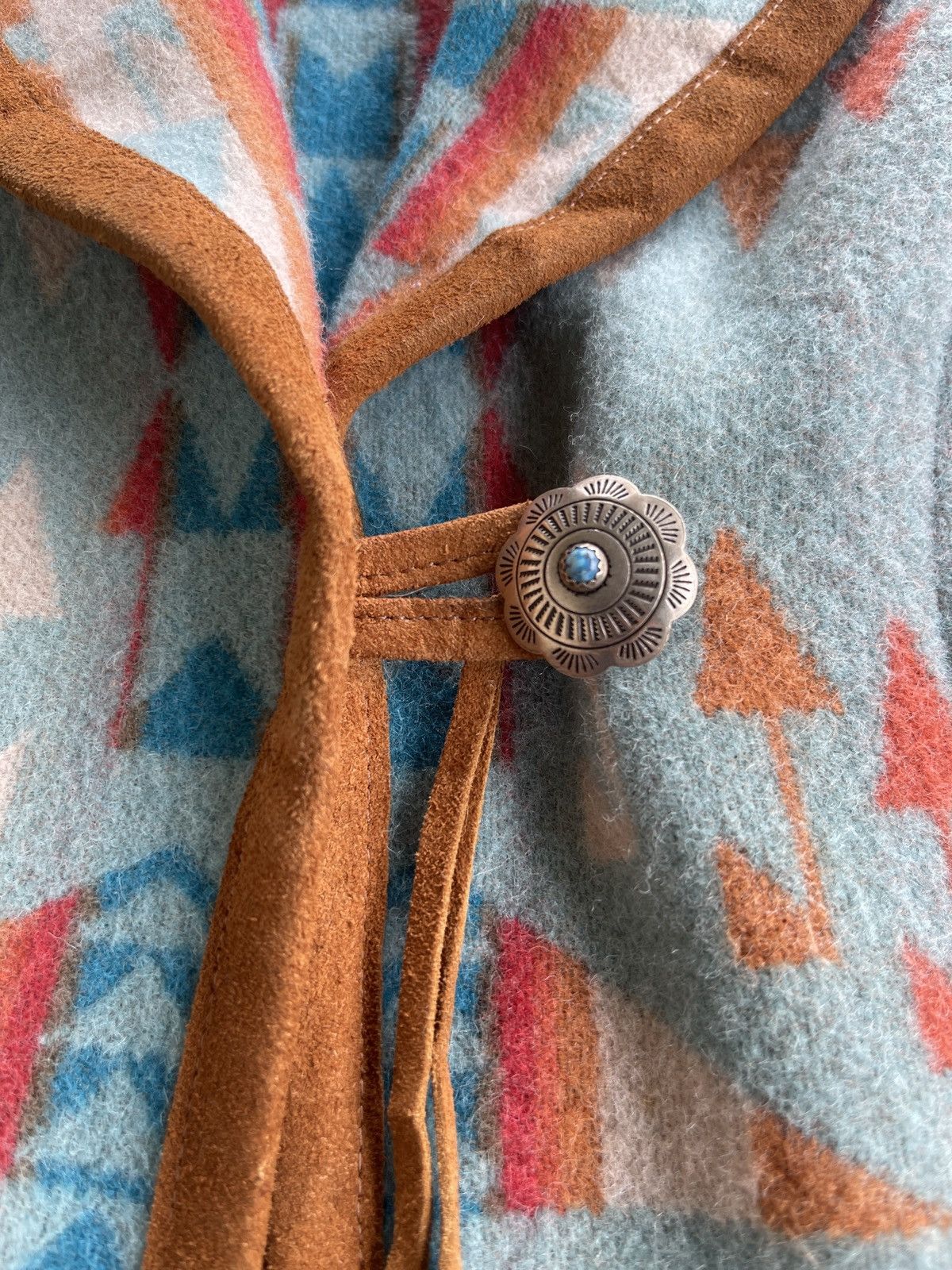 Pendleton Vintage Pendleton Aztec Navajo Shawl Collar Vest Size XS / US 0-2 / IT 36-38 - 5 Thumbnail