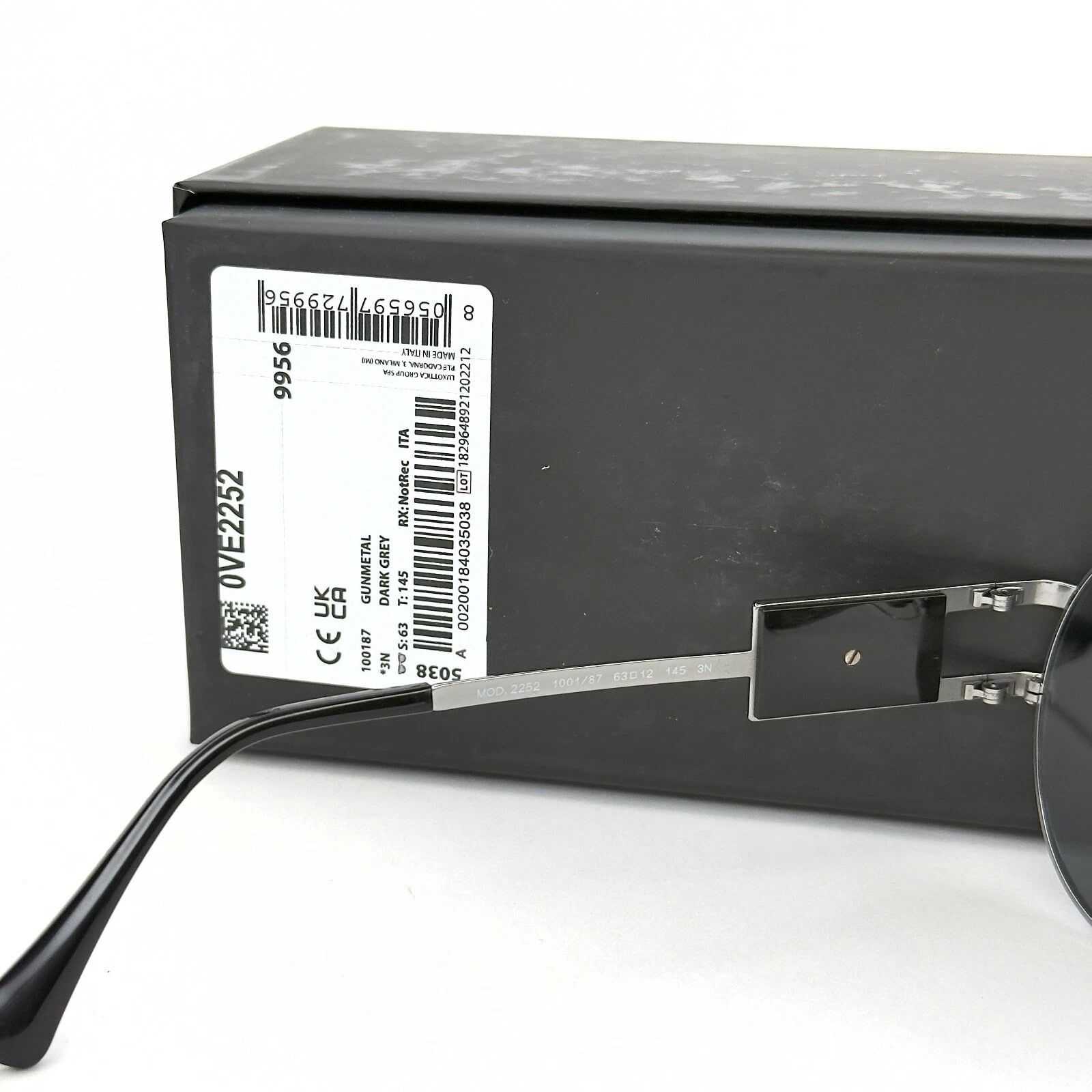 Versace VERSACE 2252 Medusa NAVIGATOR Aviator Sunglasses VE2252 Size ONE SIZE - 2 Thumbnail