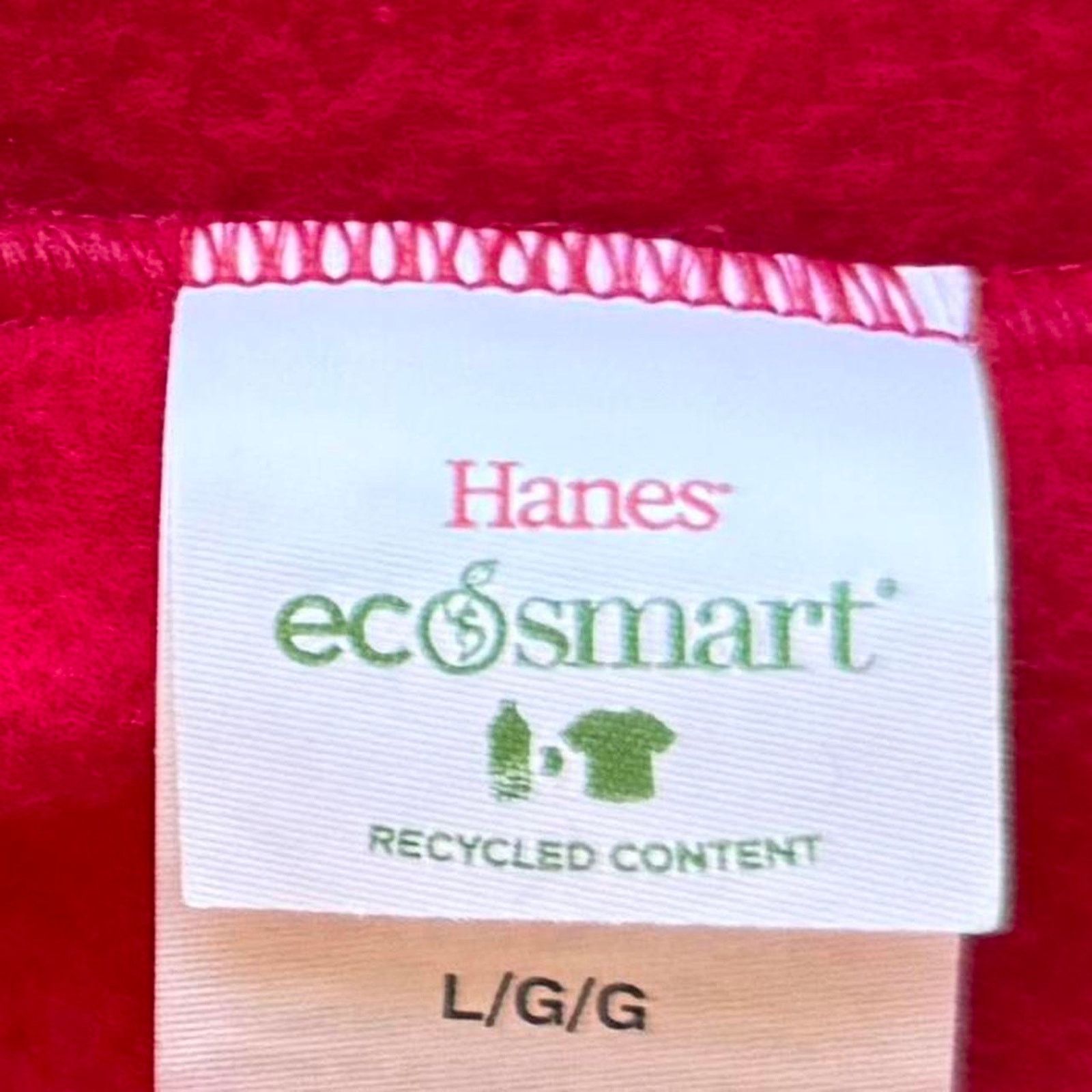 Hanes × Vintage Red Hanes Essential Comfy Sweatpants Size US 30 / EU 46 - 3 Thumbnail