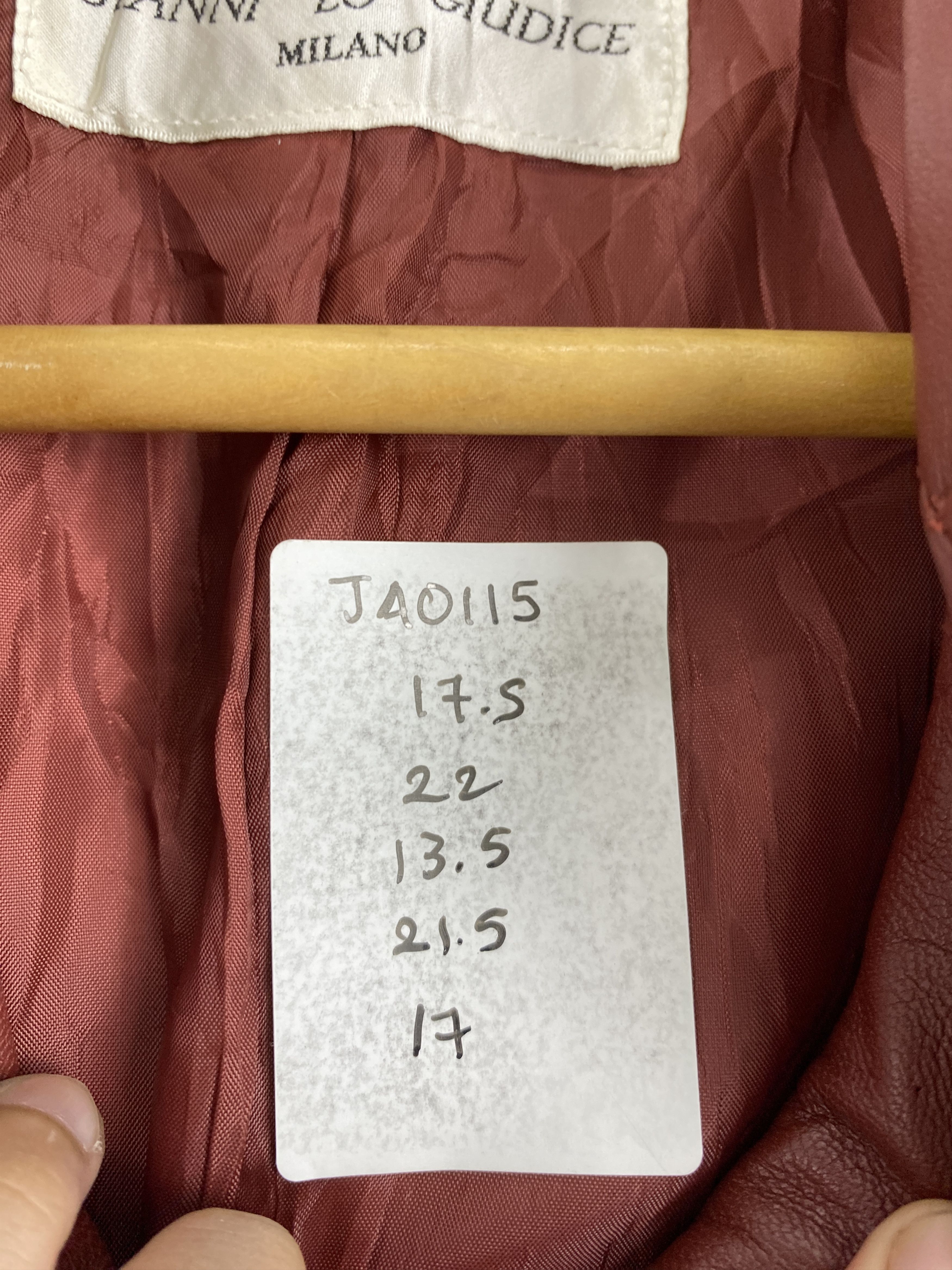 Gianni Valentino Vintage Gianni Lo Giudice Milano Topcoat Soft Leather Jacket Size XS / US 0-2 / IT 36-38 - 12 Thumbnail