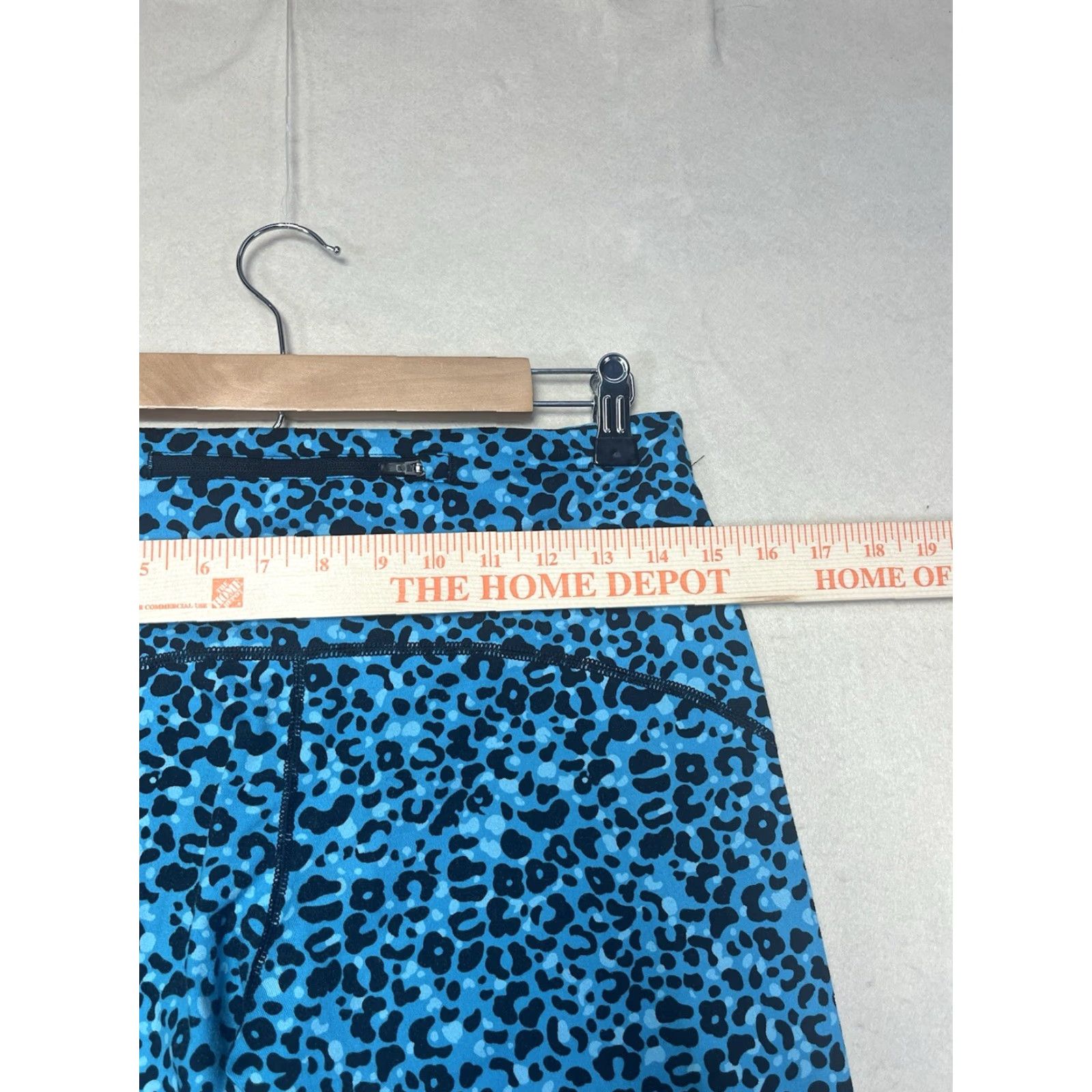 Nike Nike Dri Fit Pants Leggings M Blue Athletic Womens Skinny Tights Style: Pants, Leggings, Activewear, Yoga, Casual, Travel Size 32" / US 10 / IT 46 - 3 Thumbnail