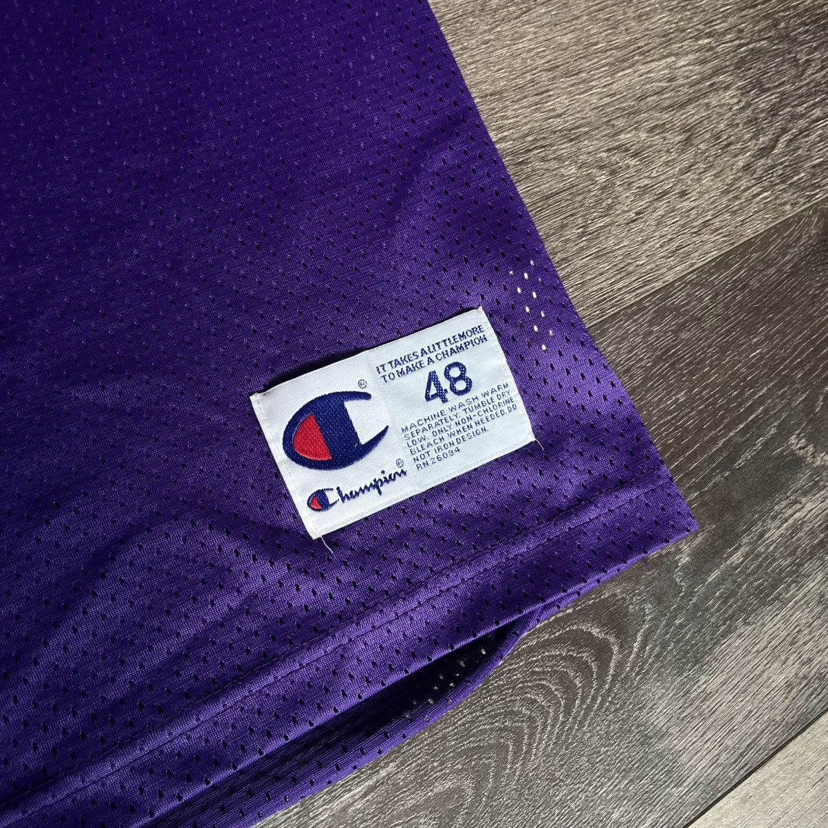 NFL Vintage 1990s Champion NFL Minnesota Vikings Warm Up Jersey Size US XL / EU 56 / 4 - 5 Thumbnail
