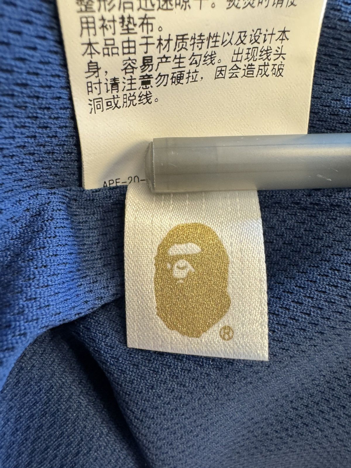 Bape Bape Blue Camo Basketball Shorts Size US 32 / EU 48 - 7 Thumbnail