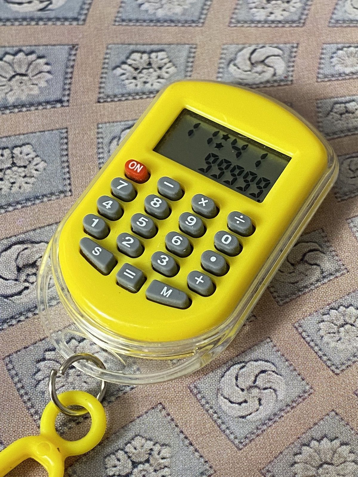 Jewelry Vintage Mini Calculator Keychain Size ONE SIZE - 5 Thumbnail