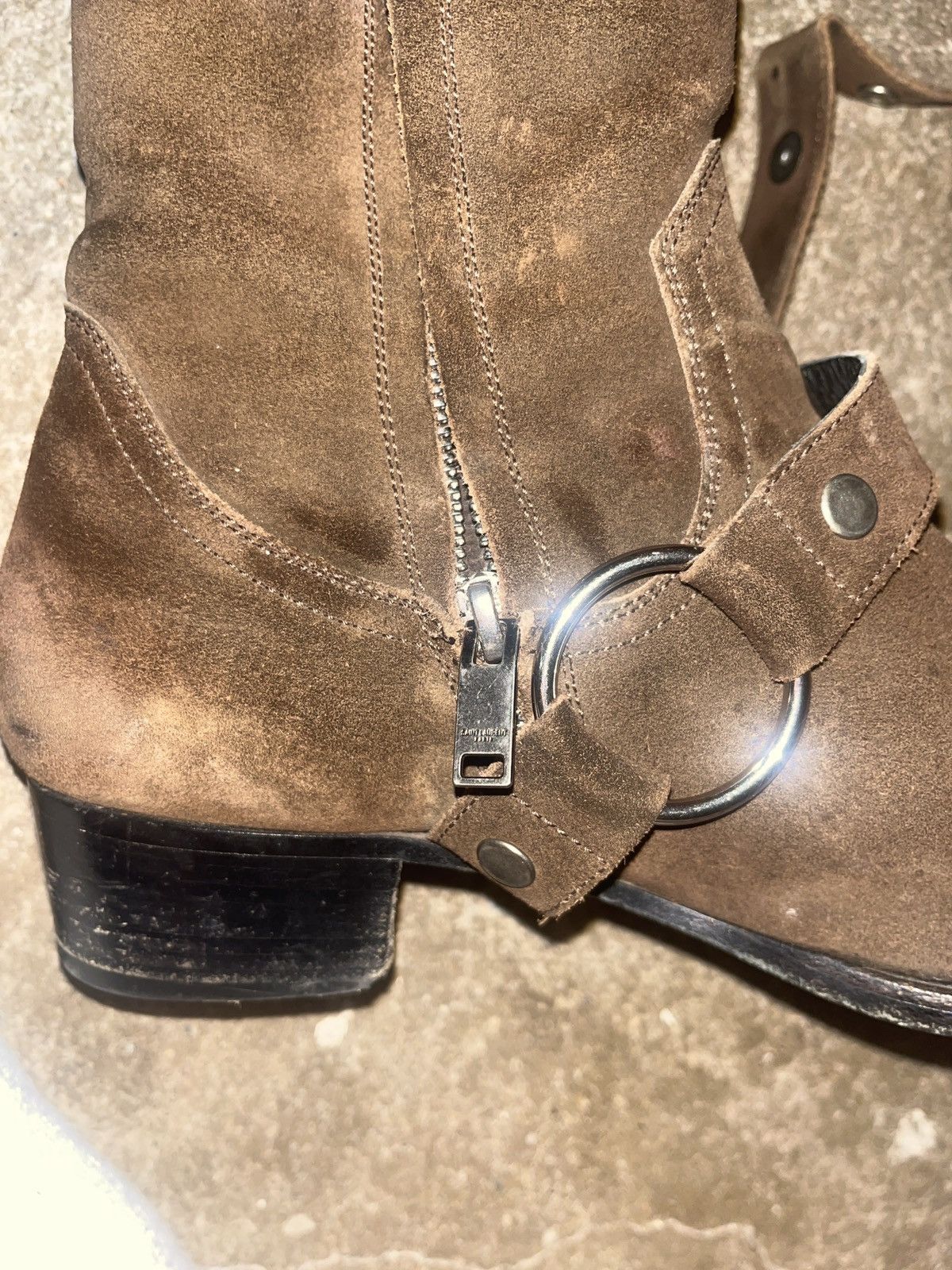 Hedi Slimane Saint laurent wyatt boots (dark brown) by hedi slimane - 42 Size US 9 / EU 42 - 6 Thumbnail