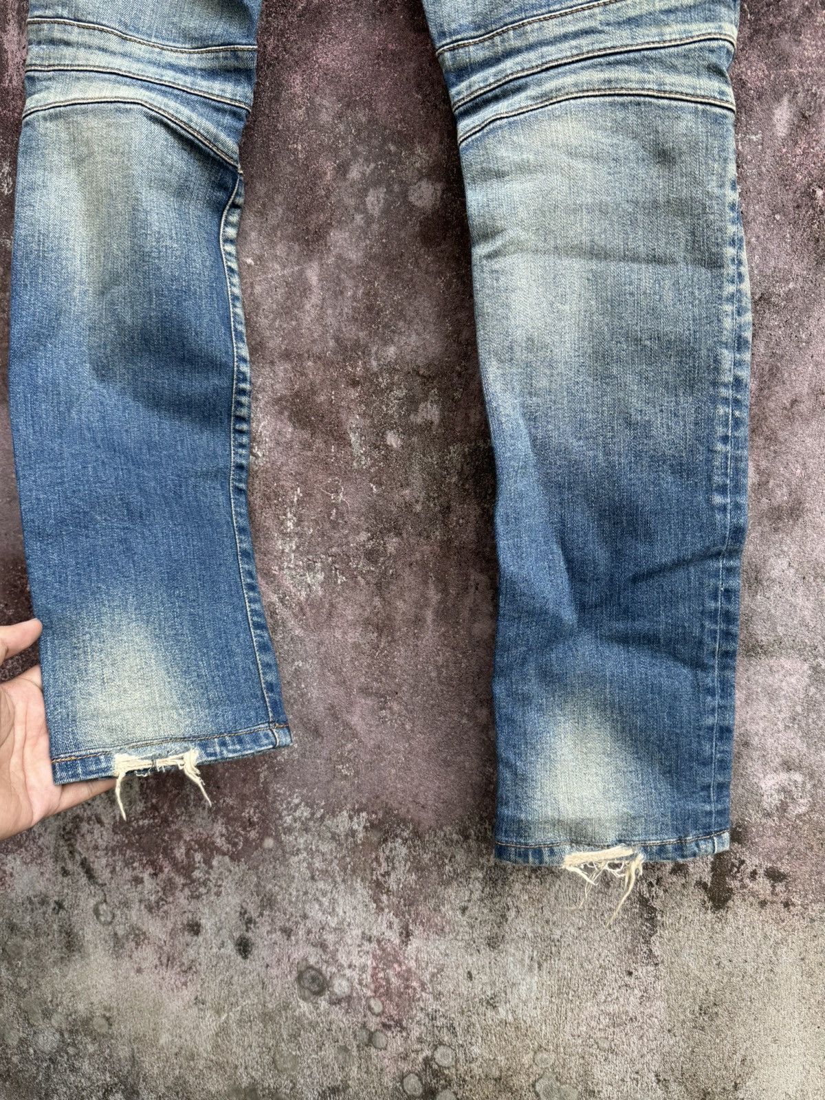 Balmain Balmain Bikers Decarnin Era Jeans Size US 32 / EU 48 - 6 Thumbnail