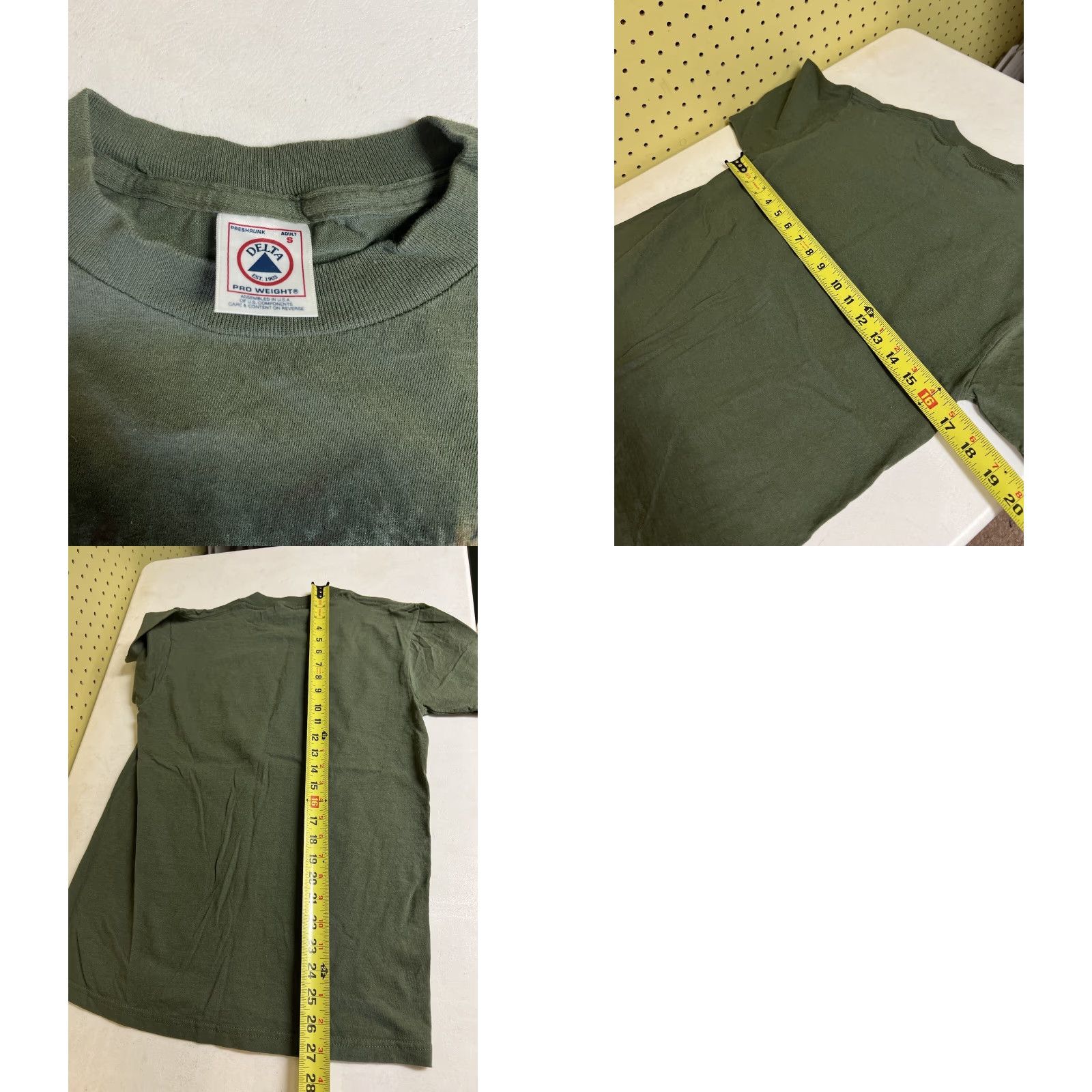 Delta VINTAGE Smithsonian National Zoo Washington DC Pandas T-Shirt Small Green USA Made Shirt Men S Green Size US S / EU 44-46 / 1 - 8 Thumbnail