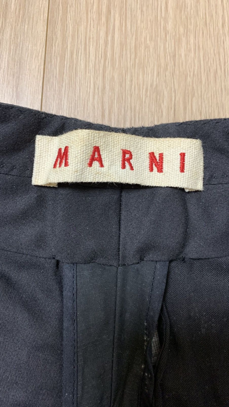 Marni Marni Unique Fabric Pants Trousers Size IT44 Size US 28 / EU 44 - 6 Thumbnail