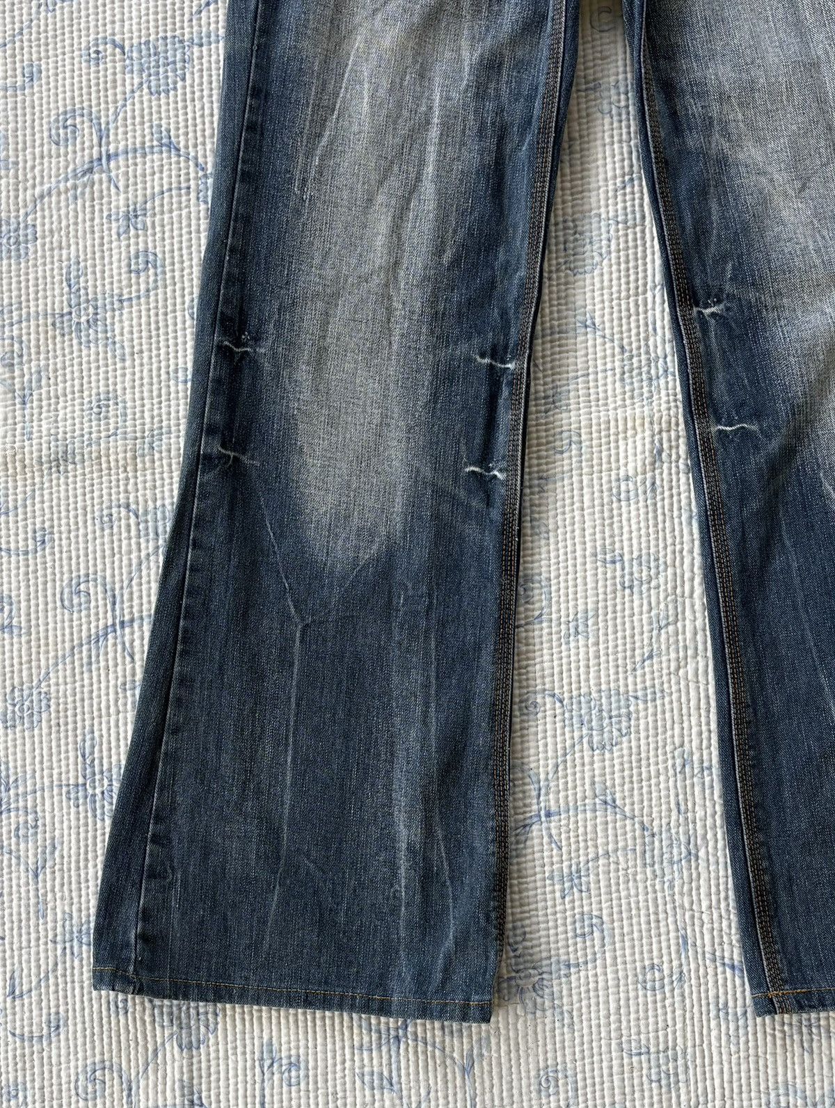 Japanese Brand Japanese Genes Native American Embroidered Bootcut Y2K Jeans Size US 32 / EU 48 - 5 Thumbnail