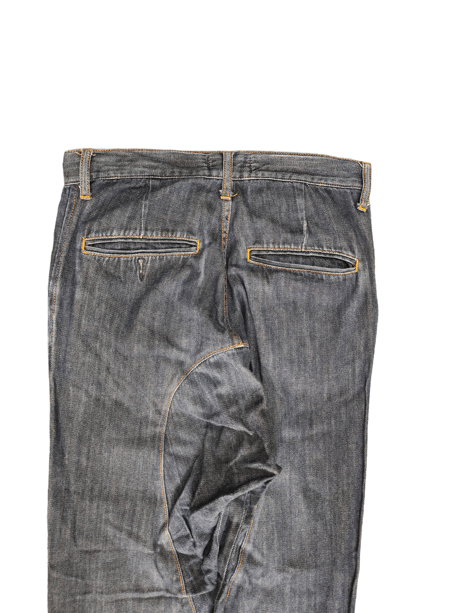 Zucca Zucca Issey Miyake Drop Crotch Comfort Denim Pants Size US 30 / EU 46 - 2 Thumbnail