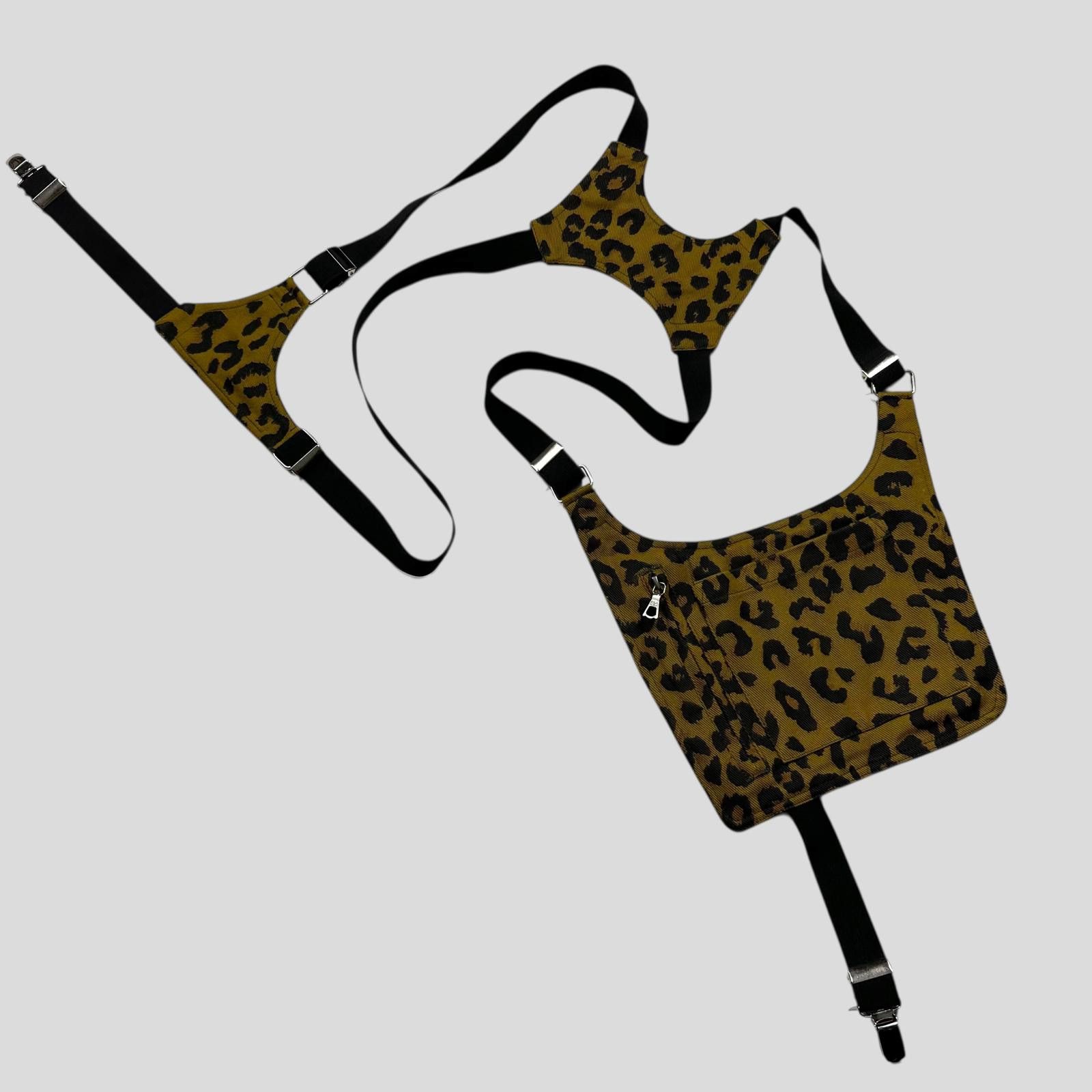 Dries Van Noten Dries Van Noten SS16 Cheetah Holster Suspender Harness Bag Size ONE SIZE - 4 Thumbnail