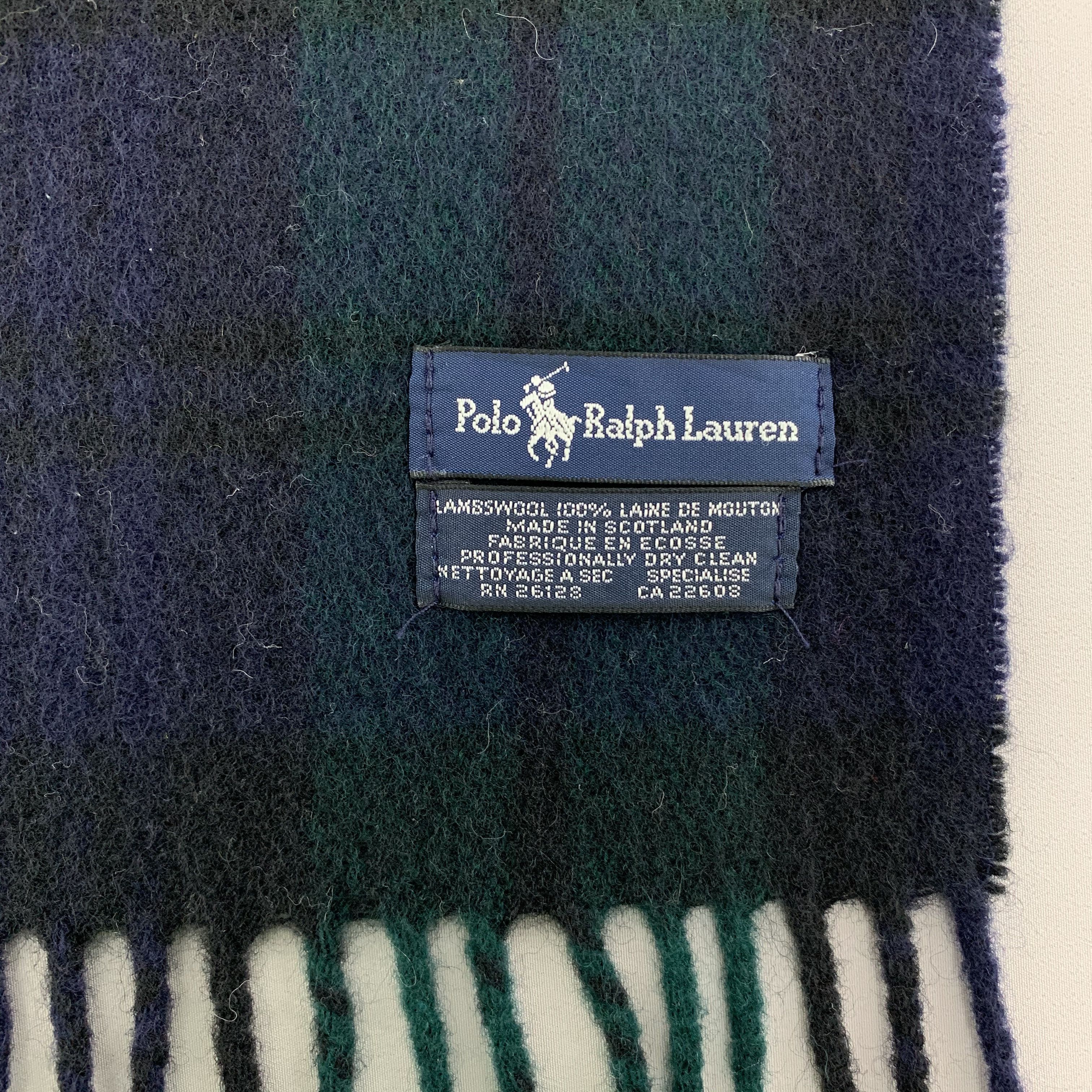 Polo Ralph Lauren Polo Ralph Lauren Scarf Wool Muffler Neck Wrap BL5049 Size ONE SIZE - 5 Thumbnail