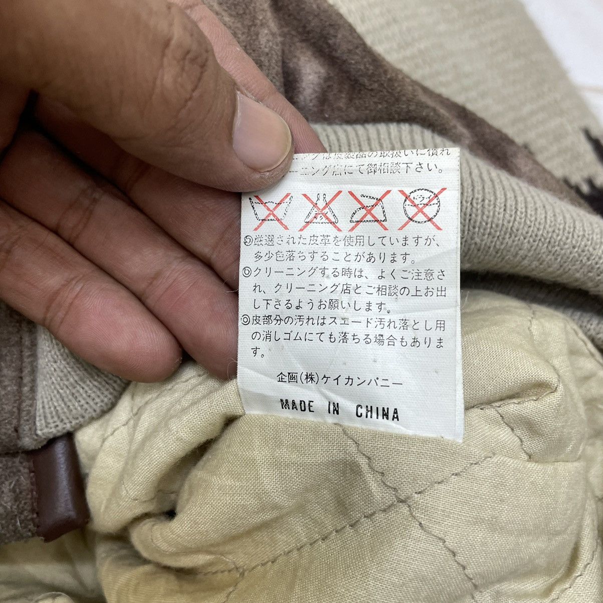 Native Vintage Japanese Brand ALLIX Shearling Native Suede Jacket Size US L / EU 52-54 / 3 - 8 Thumbnail