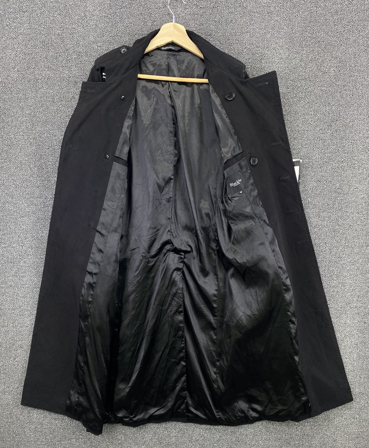 Vanquish Black Vanquish Double Breasted Trench Coats Long Jacket Size M / US 6-8 / IT 42-44 - 7 Thumbnail