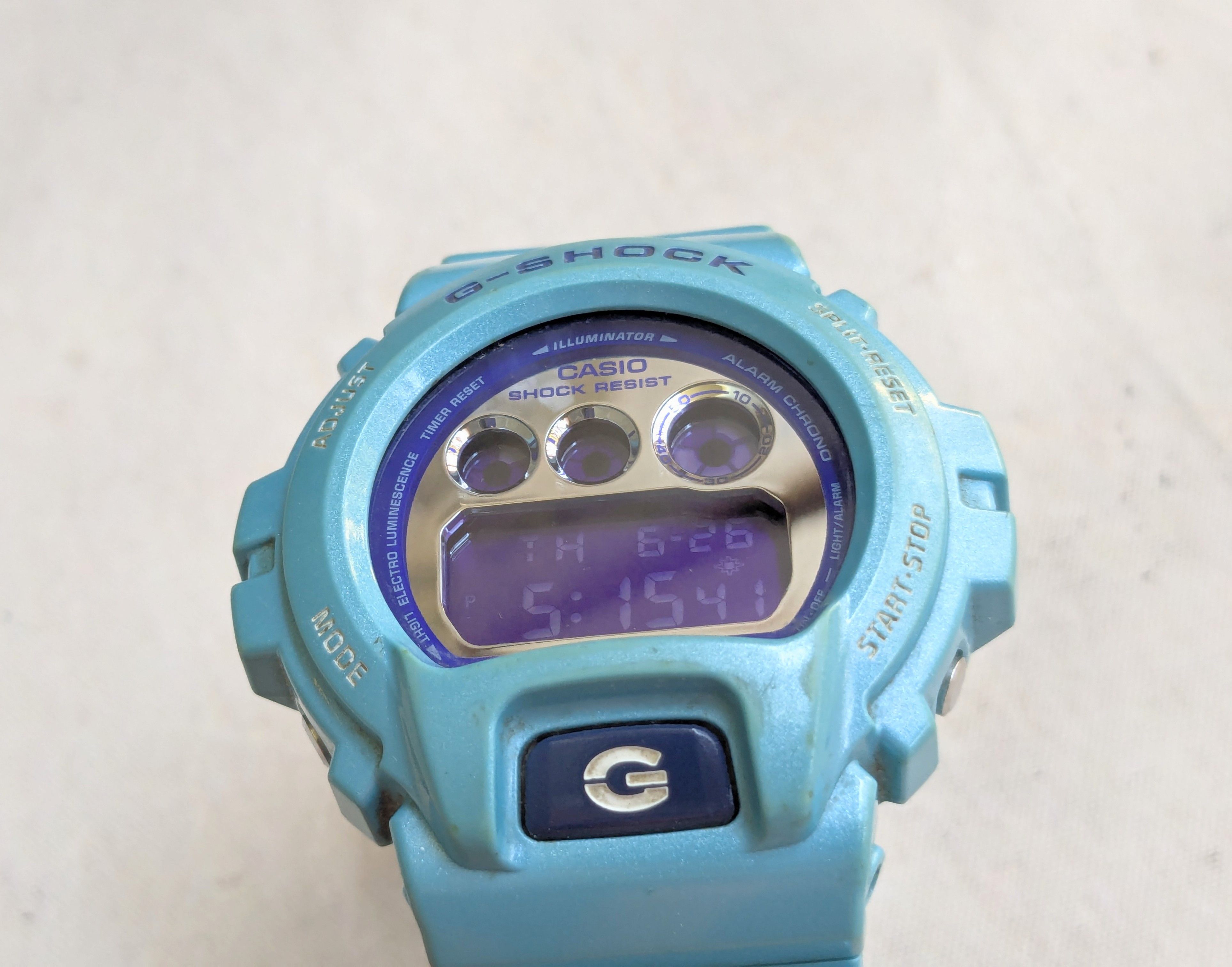 Casio Casio G-shock Watch DW6900 Blue Turquoise Purple Size ONE SIZE - 3 Thumbnail