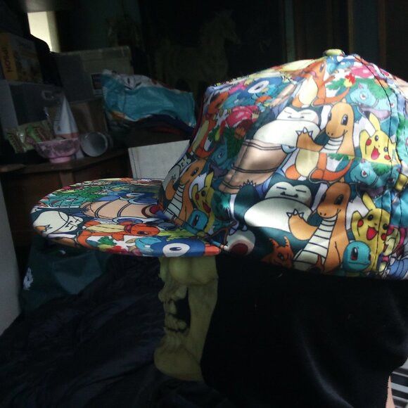 Pokemon Pokemon Catch 'Em All Snap Back Hat Cap Size ONE SIZE - 2 Thumbnail
