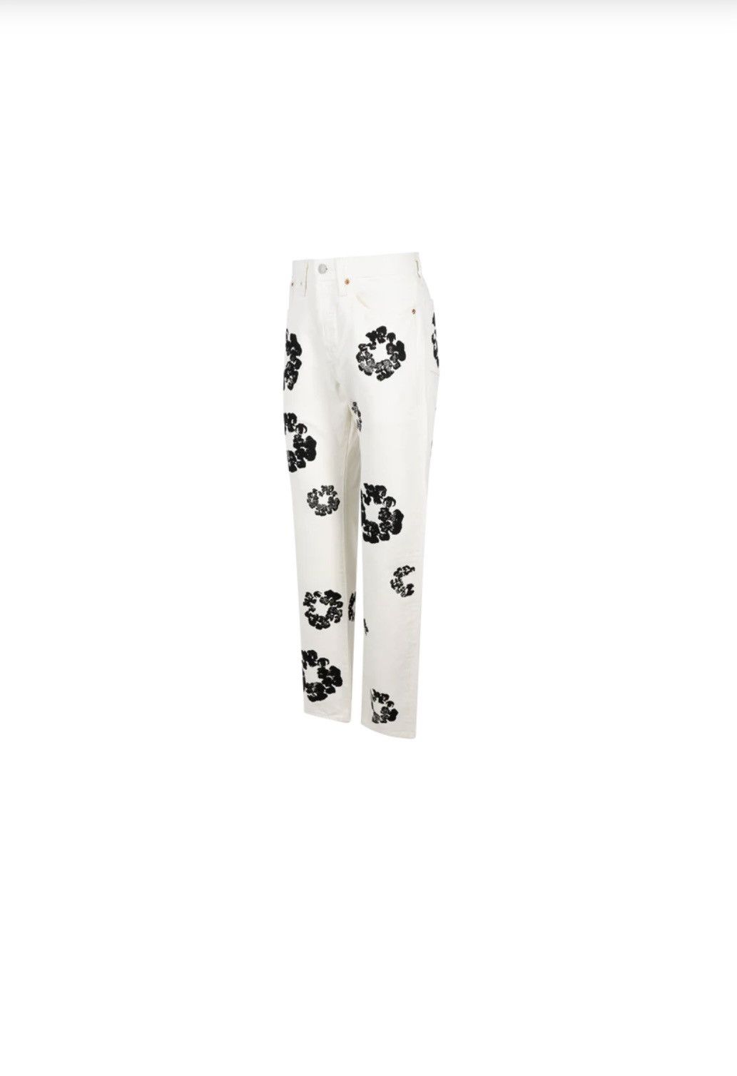 DENIM TEARS White Denim Tear Jeans Size 25" / US 0 / IT 36 - 10 Thumbnail