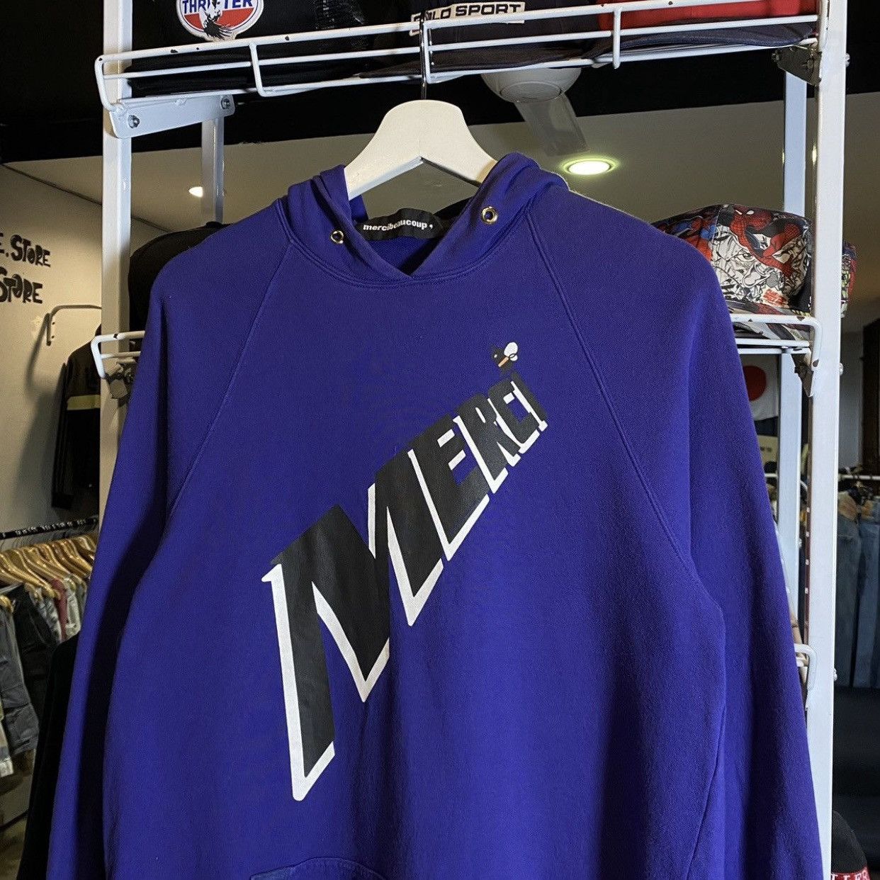 mercibeaucoup mercibeaucoup Japan Designer Hoodie – Oversized Fit Purple Size L / US 10 / IT 46 - 3 Thumbnail