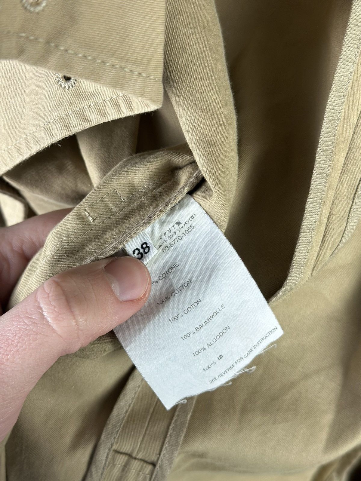 Helmut Lang Vintage Helmut Lang Trench Coat Size 38 Size XS / US 0-2 / IT 36-38 - 8 Thumbnail