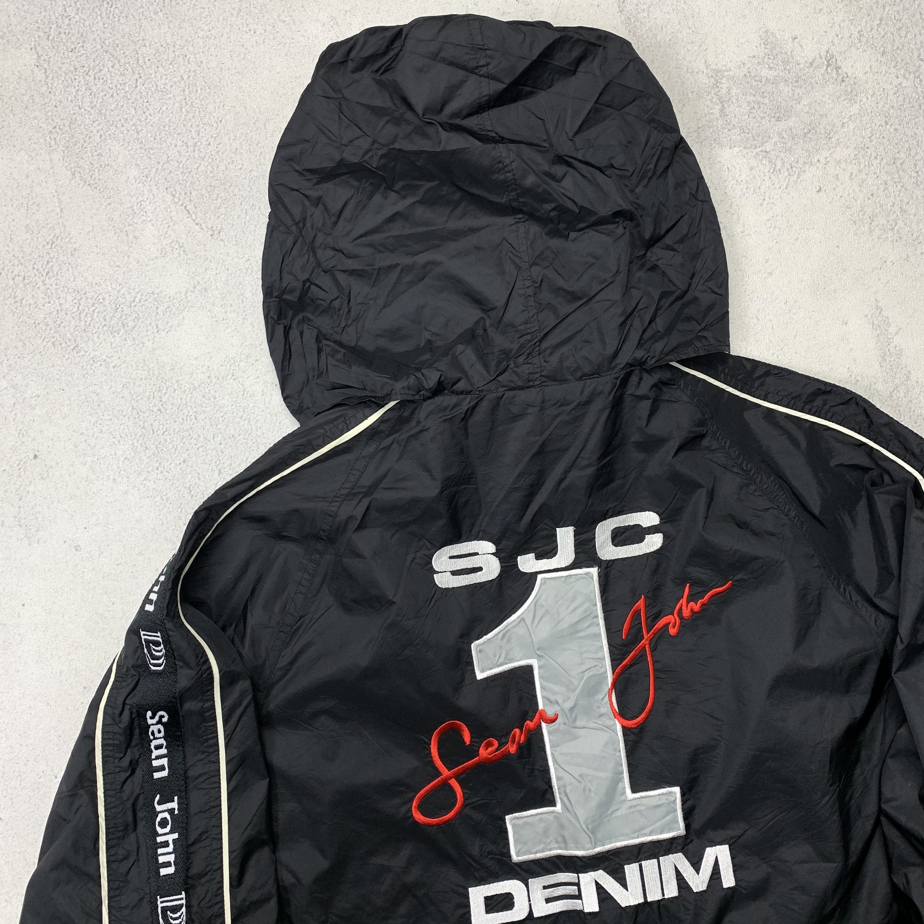 Vintage Vintage Sean John Y2K Track Jacket Size US L / EU 52-54 / 3 - 3 Thumbnail