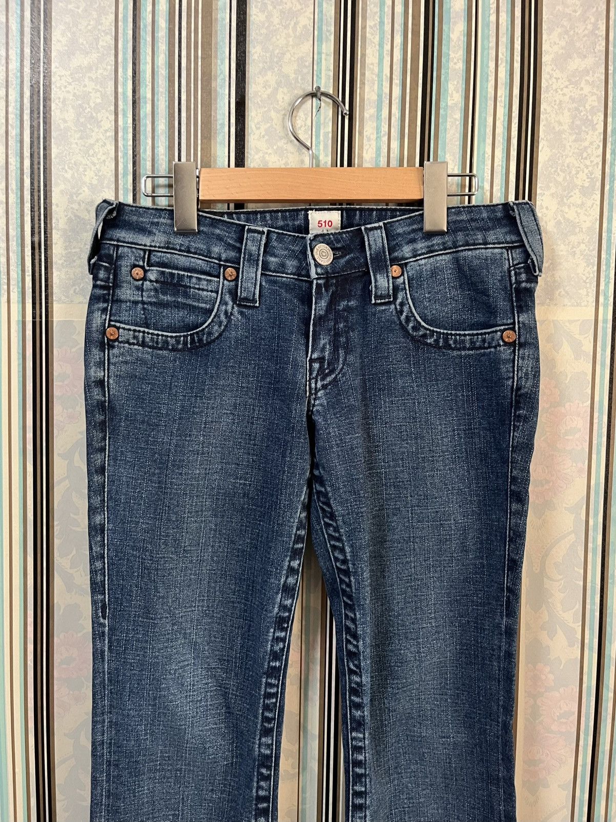 True Religion 1990s True religion bridget stone &tint flared #F2 Size 28" / US 6 / IT 42 - 3 Thumbnail
