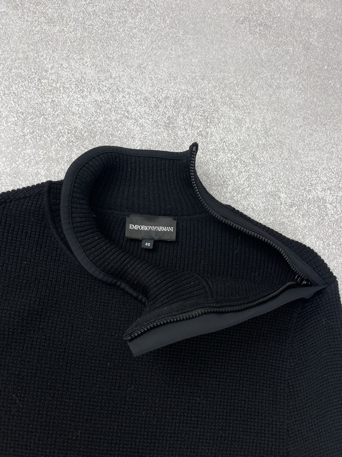 Emporio Armani Emporio Armani Wool Knit Sweater Women’s Size 46 Size L / US 10 / IT 46 - 6 Thumbnail