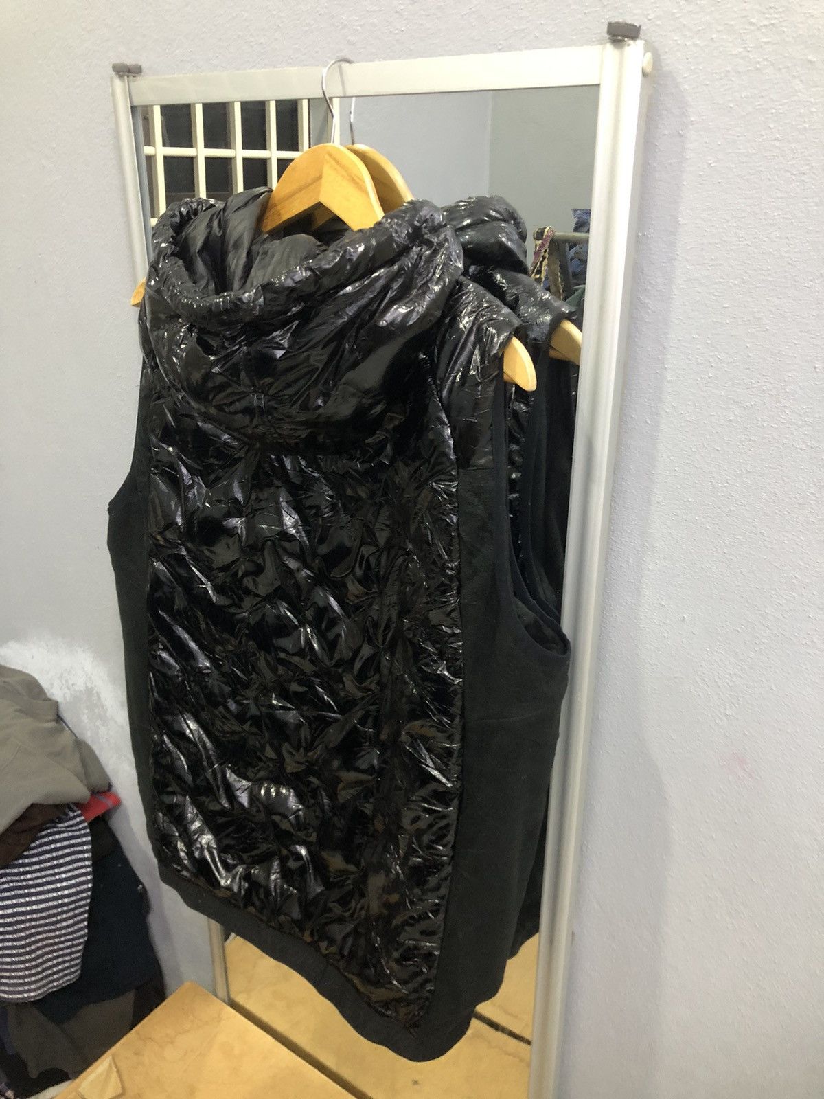 Japanese Brand Japan Field Core Gloss Puffer Vest Hybrid Jacket Size US XL / EU 56 / 4 - 19 Thumbnail