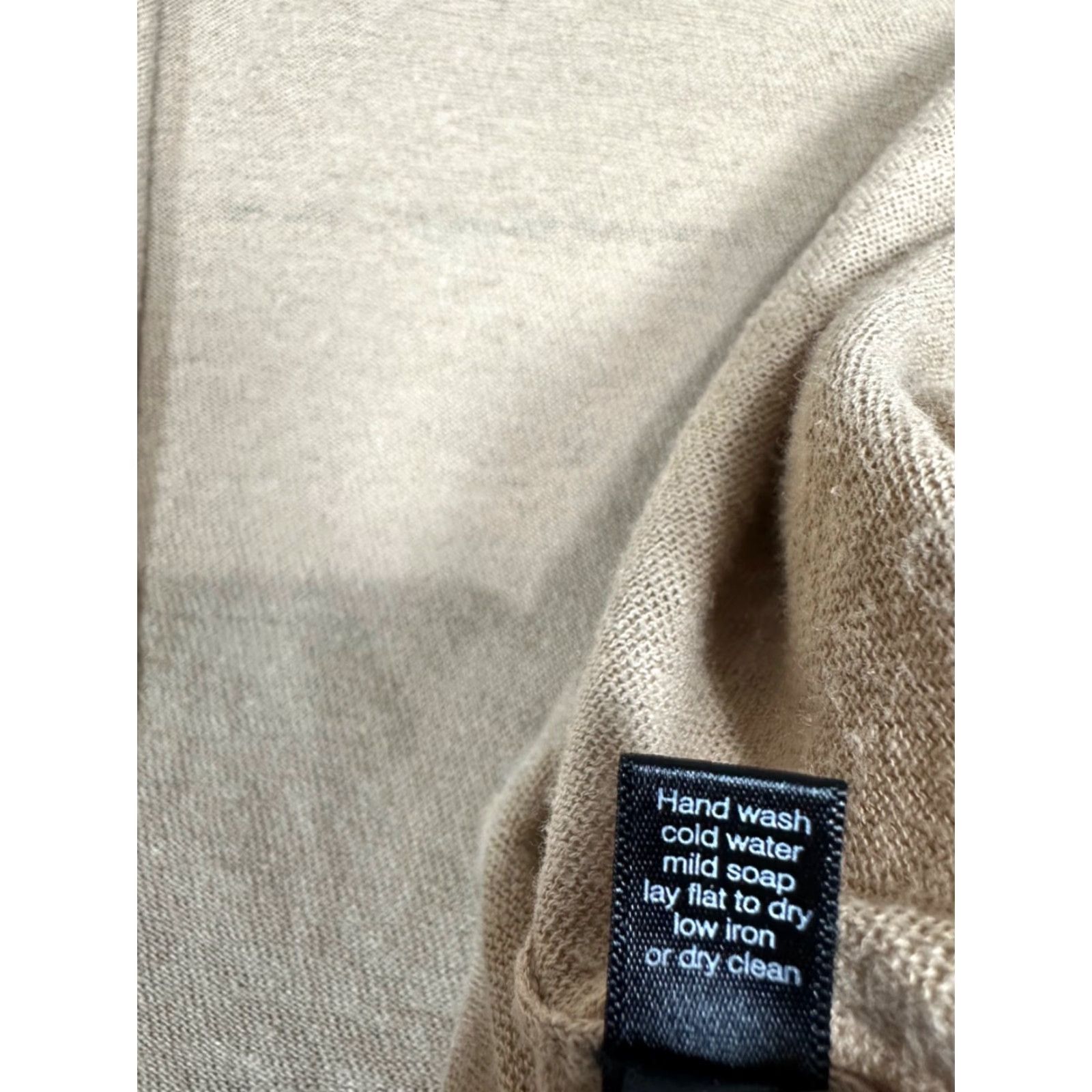 Vintage Peruvian Connection Cardigan Sweater Open Front Pima Cotton Linen Brown Sz S Women, Brown, Cardigan, Size S Size S / US 4 / IT 40 - 6 Thumbnail