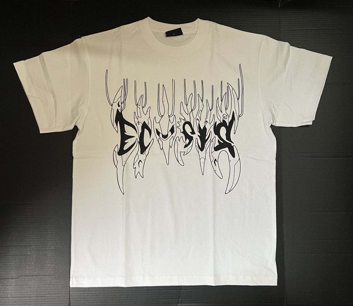 Ecosys Ecosys Battle Armored Mewtwo Pokemon T-Shirt - White Size US L / EU 52-54 / 3 - 3 Thumbnail