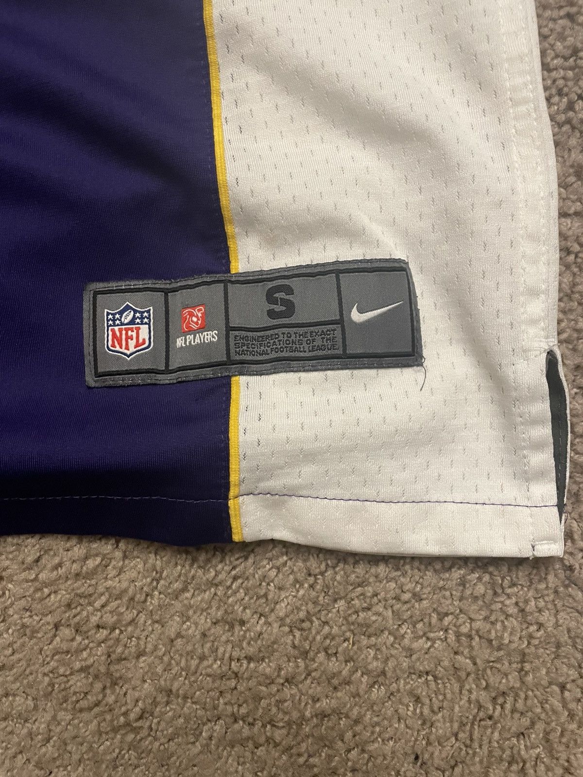 Nike Vikings jersey size s Size US S / EU 44-46 / 1 - 2 Thumbnail