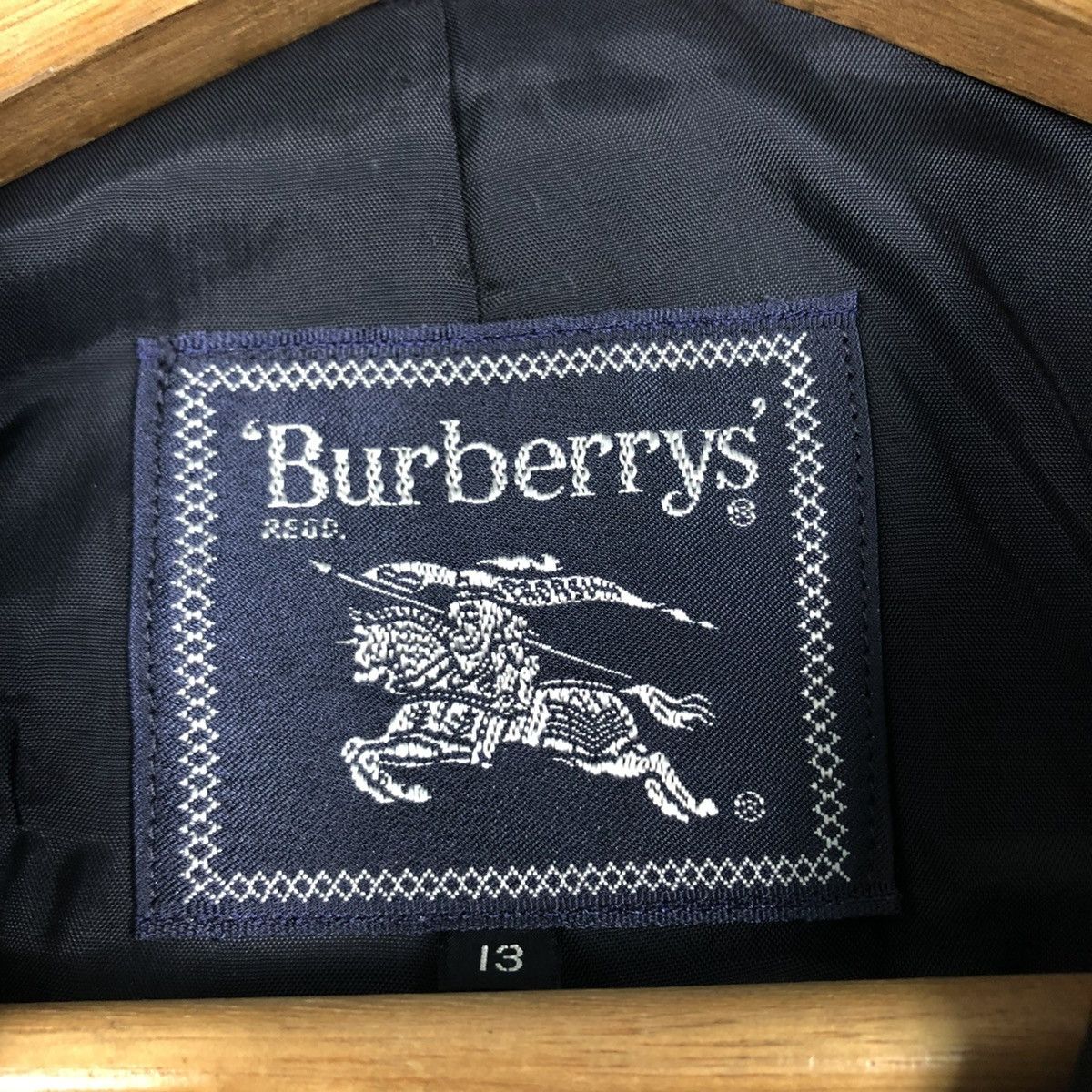 Burberry 🔥VINTAGE BURBERRYS COATS STRIPED DESIGN DOUBLE BREAST Size US M / EU 48-50 / 2 - 19 Thumbnail