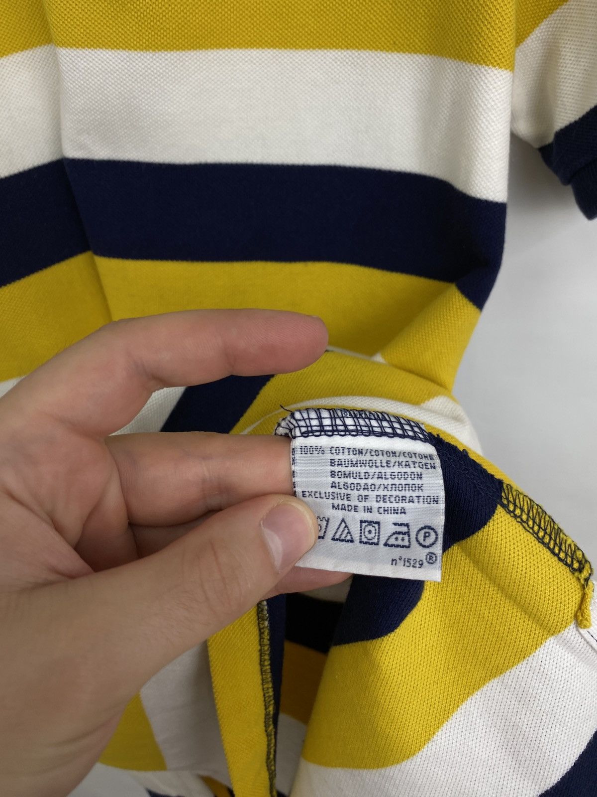 Polo Ralph Lauren 🇺🇸 Vintage 90s Polo Ralph Lauren Rare Polo T-Shirt Chief Keef Size US L / EU 52-54 / 3 - 6 Thumbnail