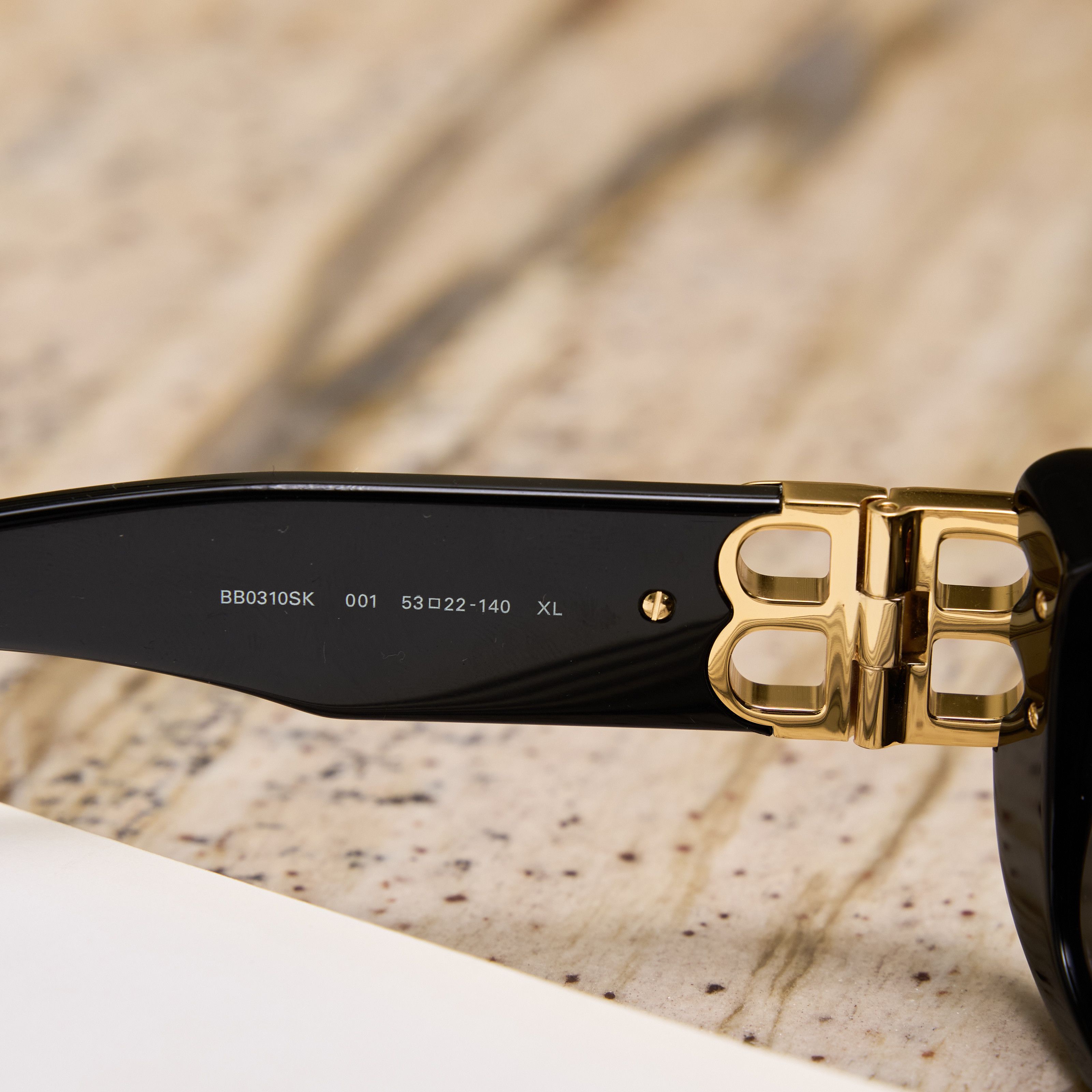 Balenciaga BALENCIAGA BB0310SK 001 Sunglasses BLACK Size ONE SIZE - 6 Thumbnail
