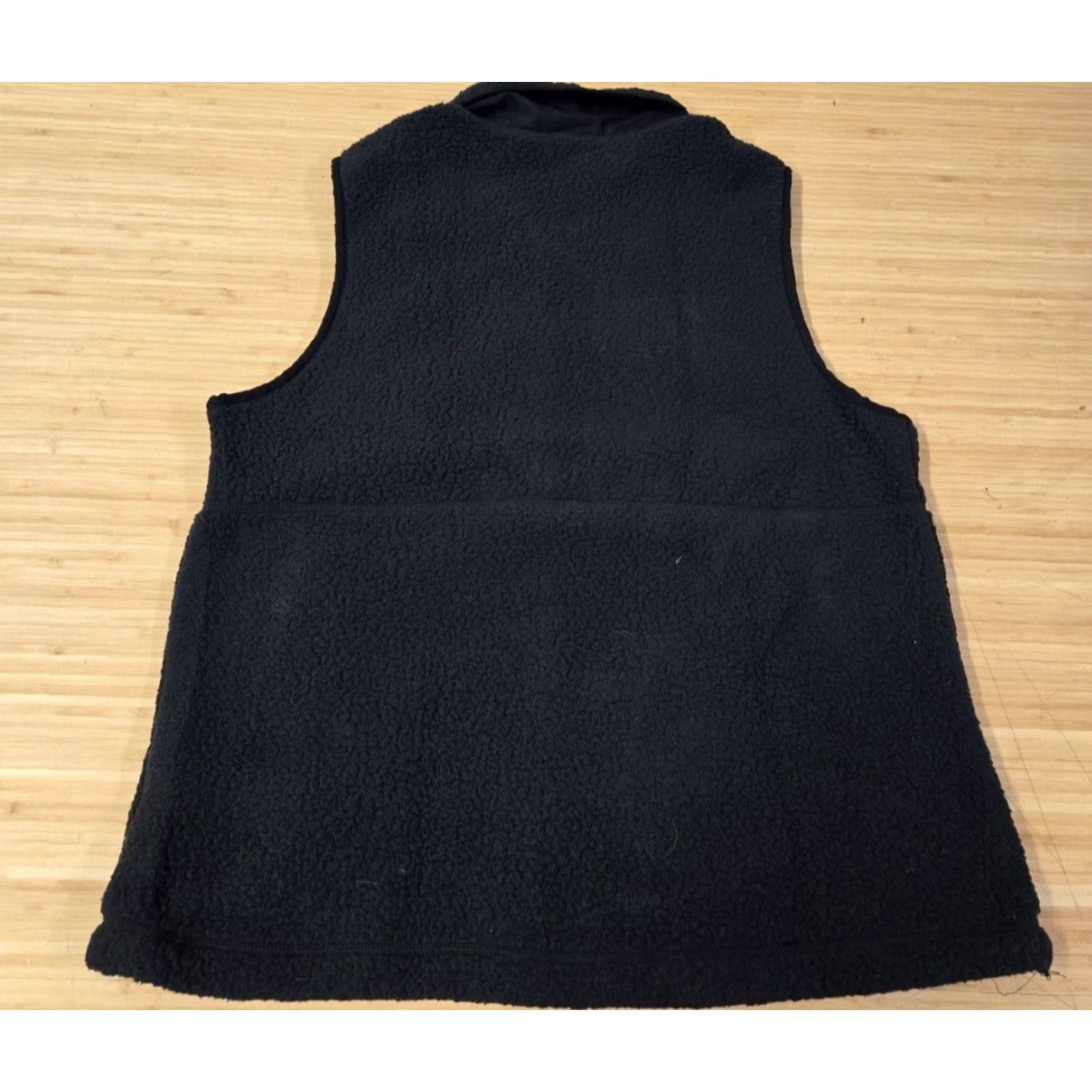 The North Face The North Face Vest Women's M Full Zip Sherpa Fleece Black Pockets Logo Zip Front Mid-Length Casual Travel Workwear Outdoor Size M / US 6-8 / IT 42-44 - 4 Thumbnail