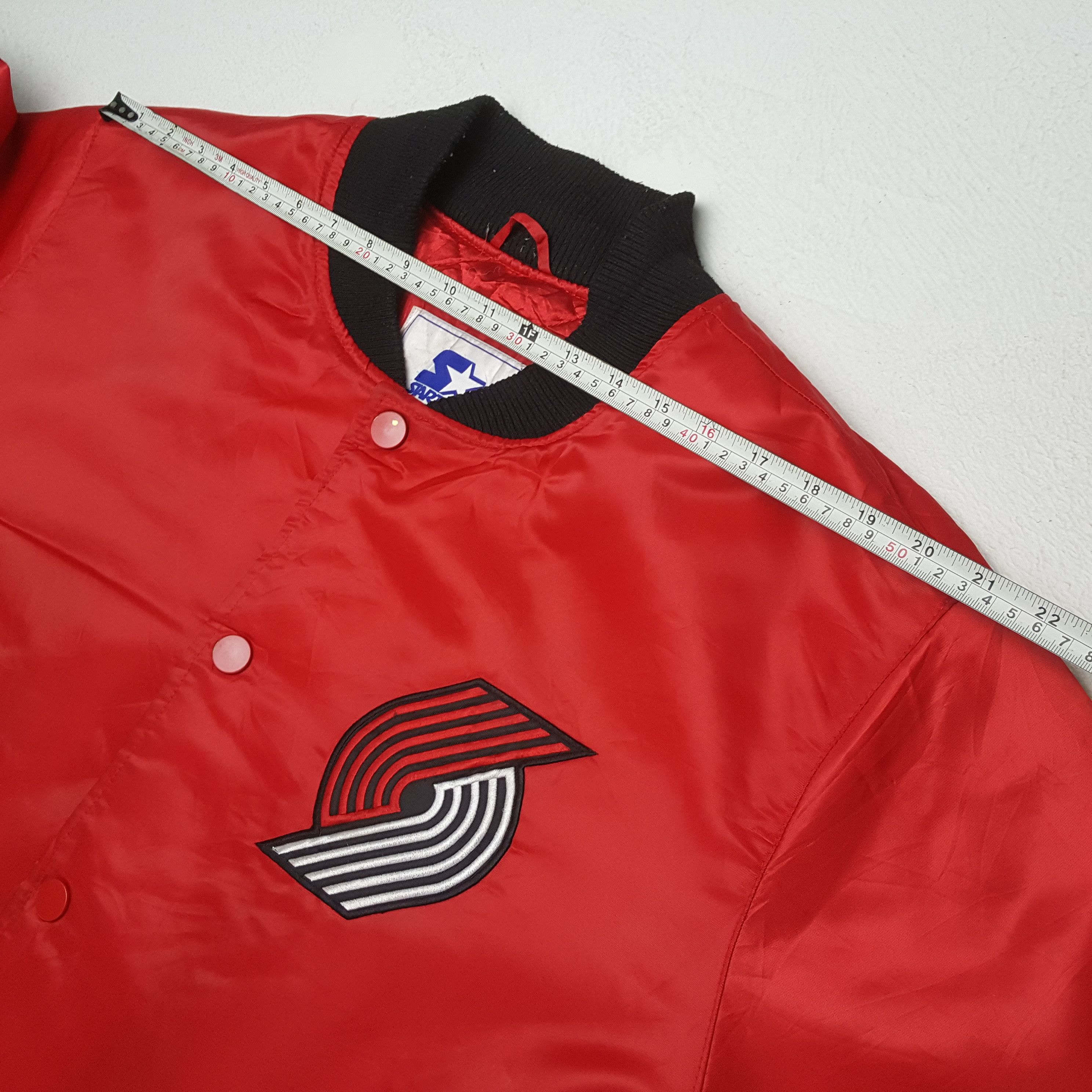 NBA × Vintage Vintage RIP CITY STARTER American Basketball Team Jacket Size US XXL / EU 58 / 5 - 5 Thumbnail