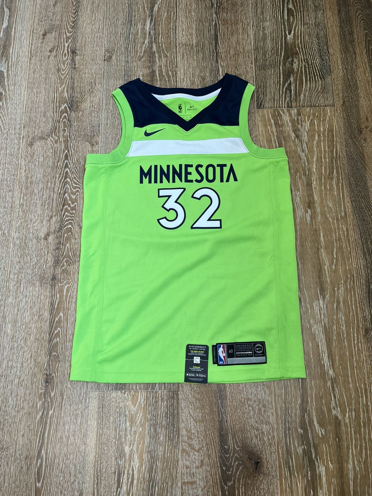NBA × Nike Karl Anthony Towns Minnesota Timberwolves Nike NBA jersey Size US S / EU 44-46 / 1 - 1 Thumbnail