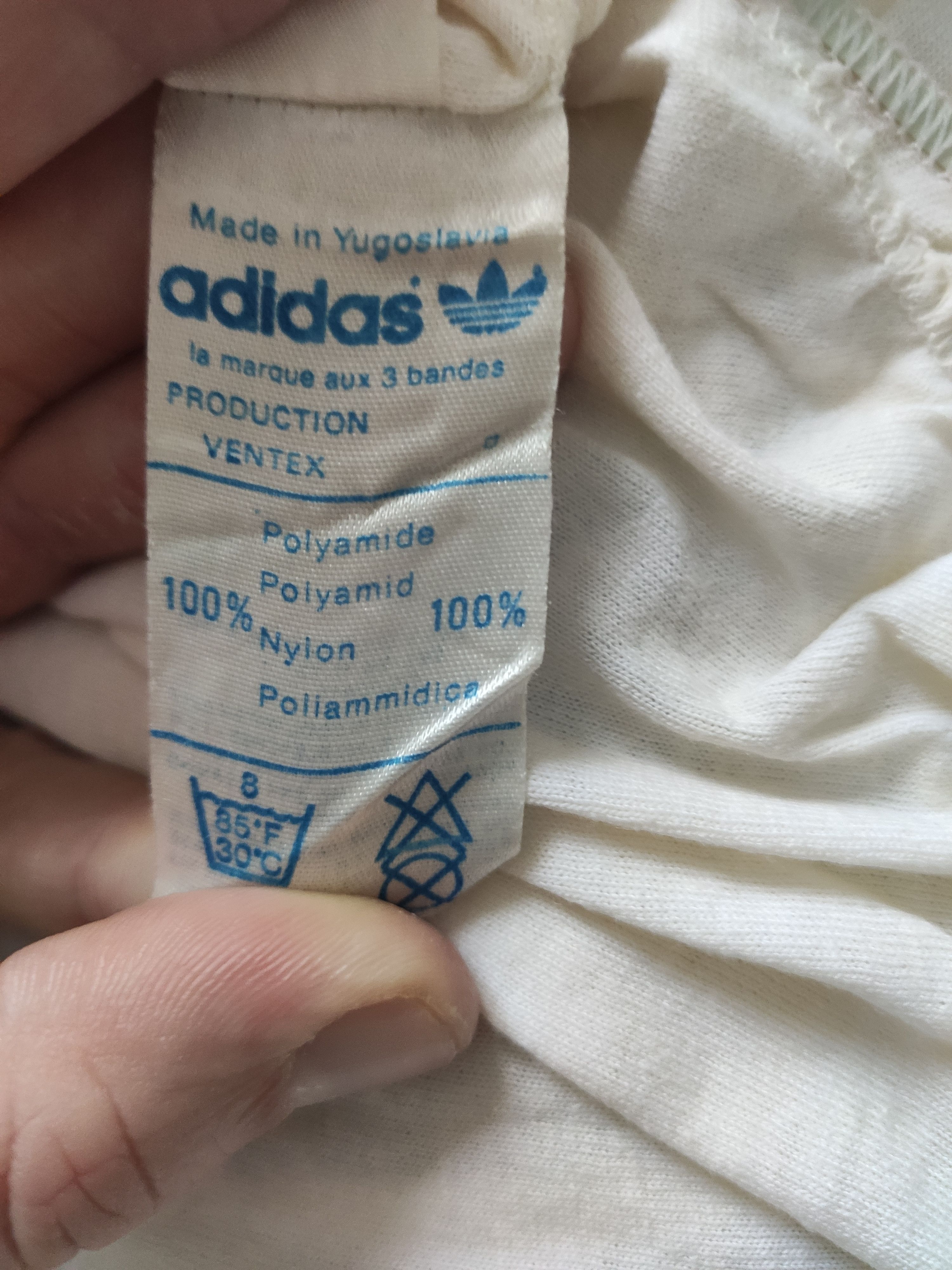 Adidas × Vintage Men's Vintage 80s Adidas Nylon Football Shorts Size 5 Medium Size US 34 / EU 50 - 11 Thumbnail