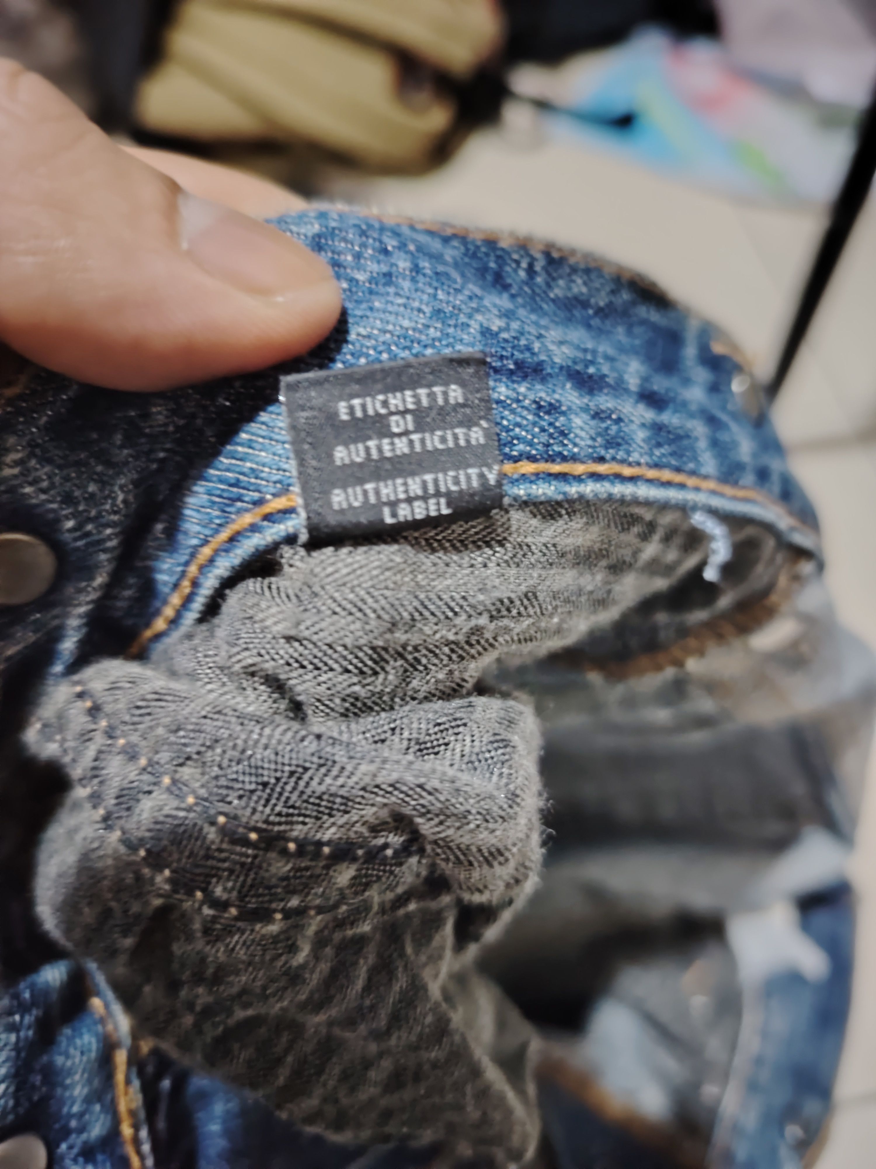 Versace × Versus Versace Versus Versace Distressed Jeans Size US 35 - 7 Thumbnail