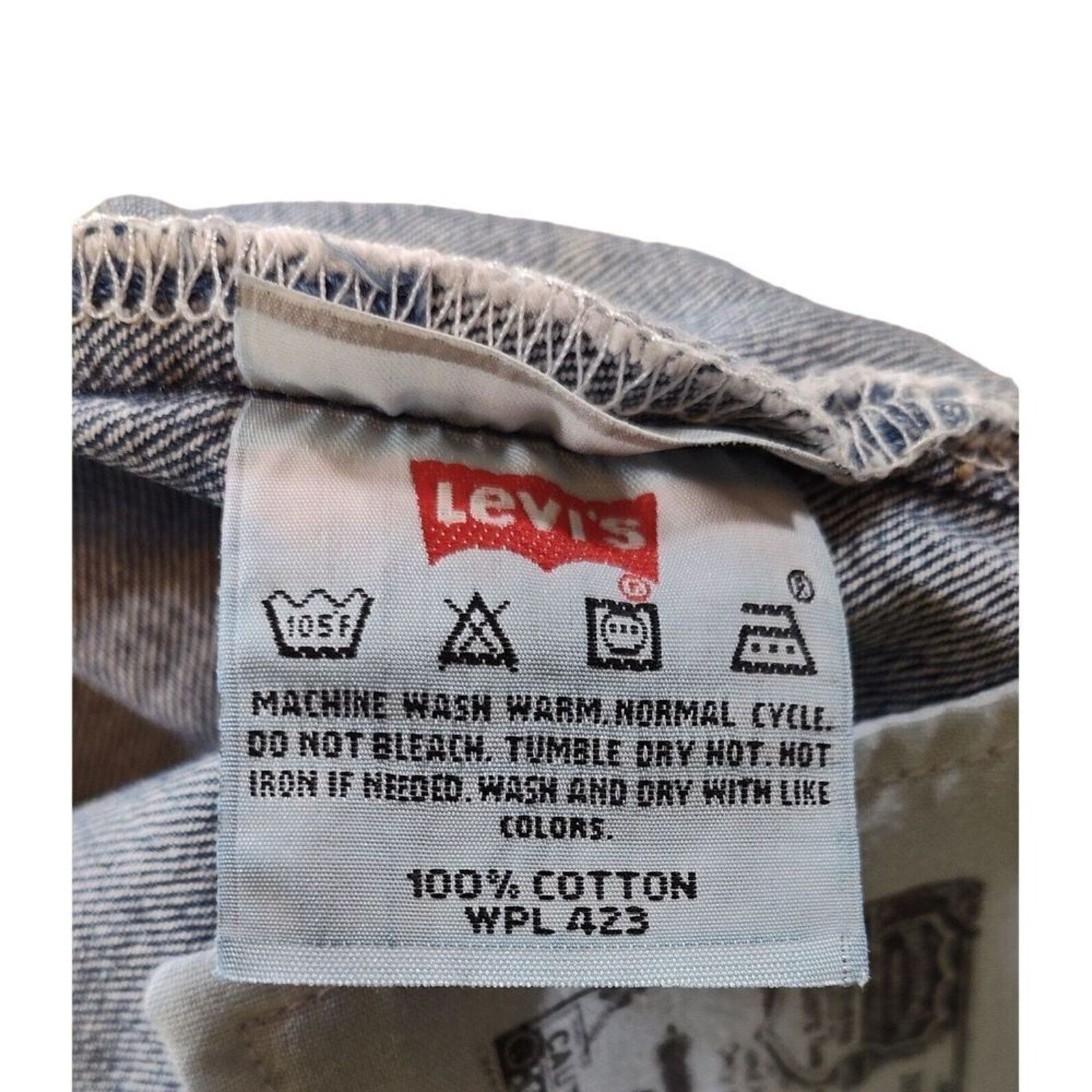 Levi's Levis 501 Vintage 1994 Jeans Men 40x32 Blue Button Fly Size US 40 / EU 56 - 12 Thumbnail