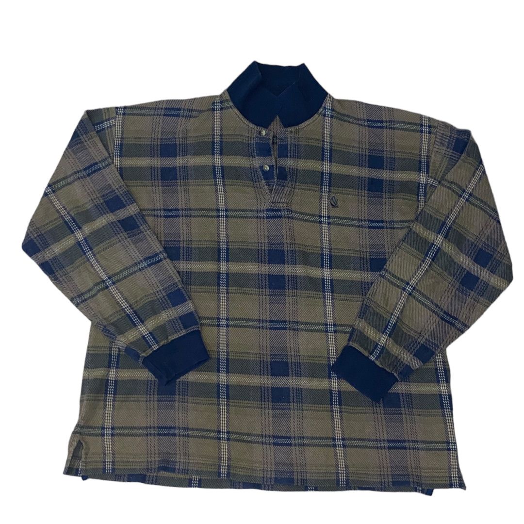 Vintage Nautica Vintage L/S Polo Size US XXL / EU 58 / 5 - 1 Thumbnail