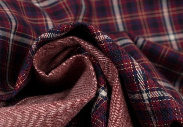 Junya Watanabe Shirt Paneled Check Switch Long Sleeve Red Size US XS / EU 42 / 0 - 11 Thumbnail