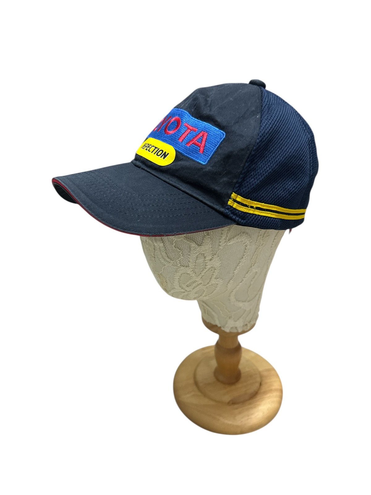 Other VINTAGE TOYOTA INSPECTION TECNO CAP HAT Size ONE SIZE - 2 Thumbnail