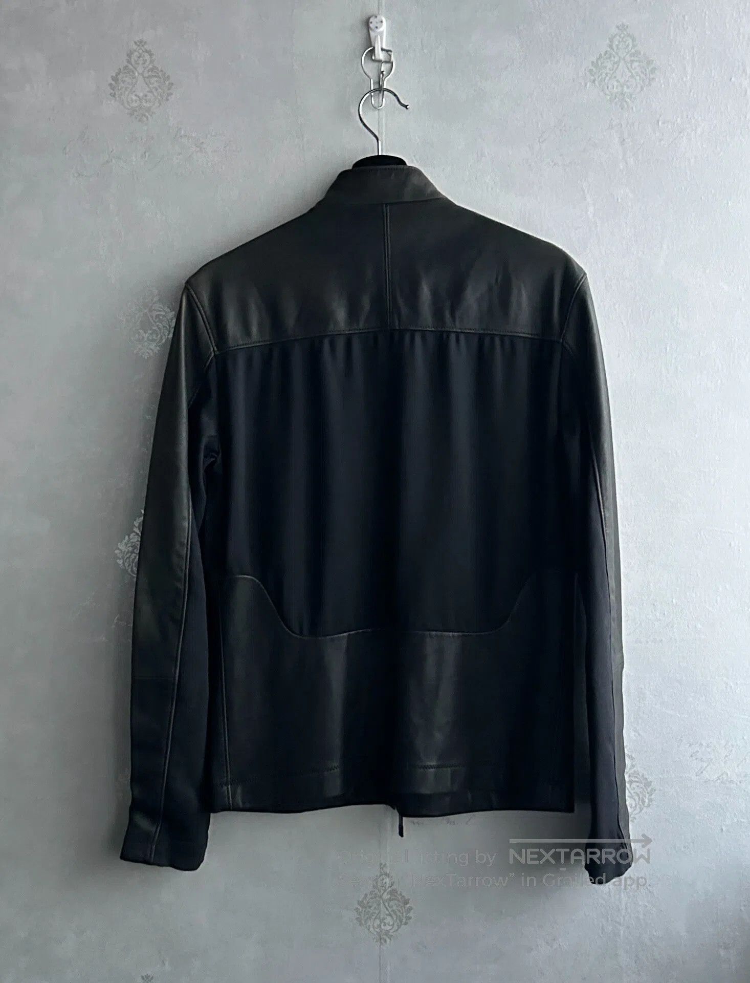 Dirk Bikkembergs dirk bikkembergs Spliced zipper leather jacket| Size US M / EU 48-50 / 2 - 2 Thumbnail