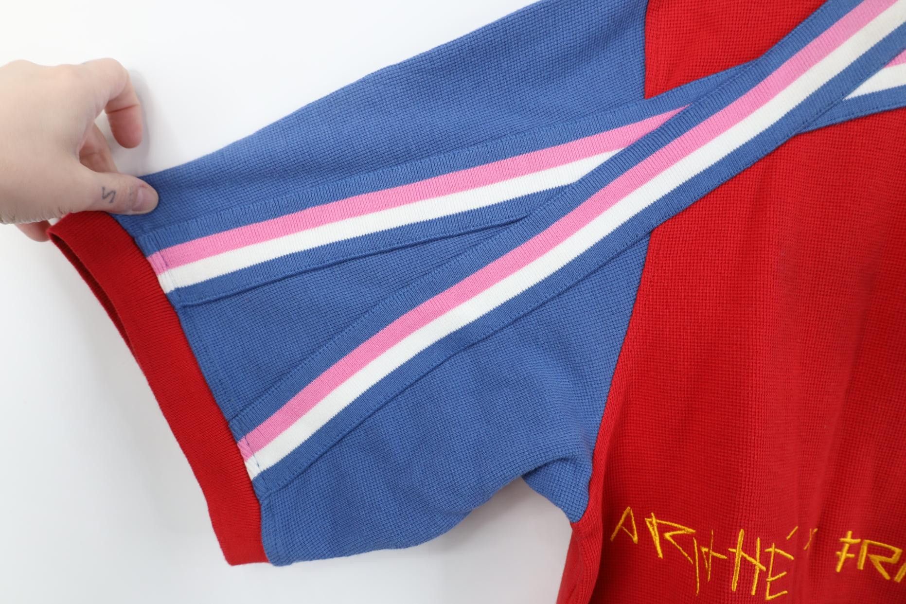 Marithe + Francois Girbaud Deadstock Vintage 90s Marithe Francois Girbaud Knit T-Shirt Size US L / EU 52-54 / 3 - 5 Thumbnail