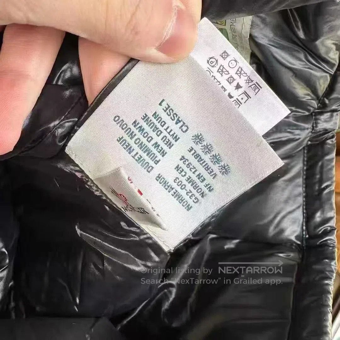 Moncler Moncler Sleeve Logo Down Jacket 0. Size XS / US 0-2 / IT 36-38 - 5 Thumbnail