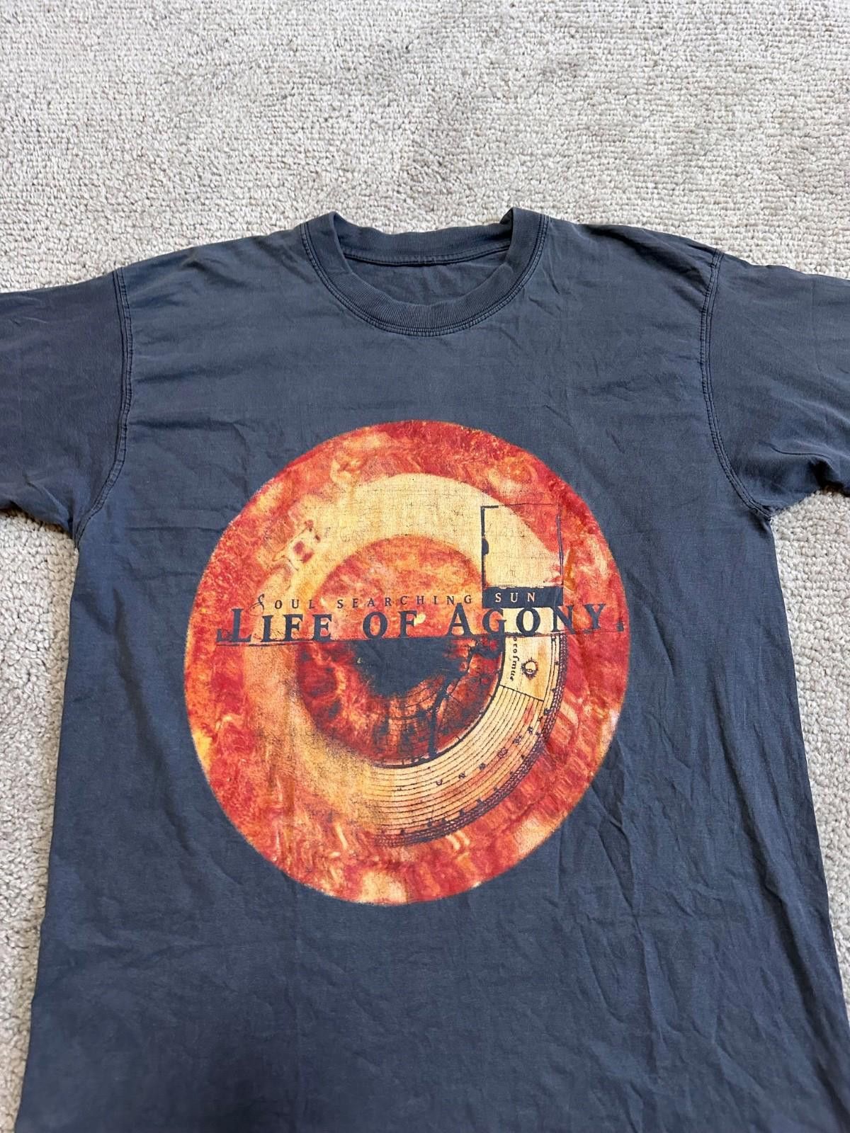 Band Tees Vintage Life Of Agony 1997 Soul Searching Sun T-Shirt Size US M / EU 48-50 / 2 - 3 Thumbnail